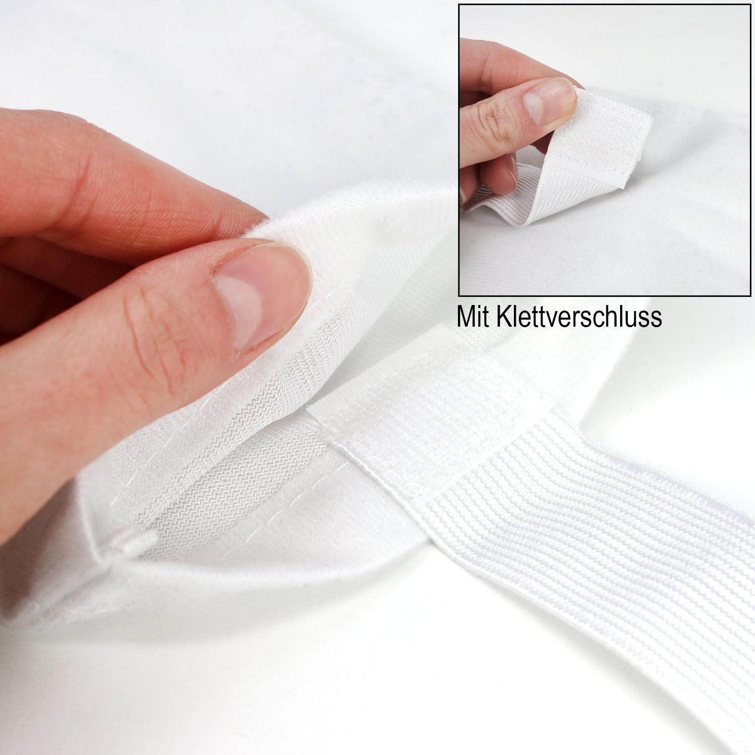 Thumbnail 2 de com-four® 3x Premium Mehrweg-Vlieshülle für Kalt- & Warm-Gel-Kompressen – hygienisch, bequem & wiederverwendbar