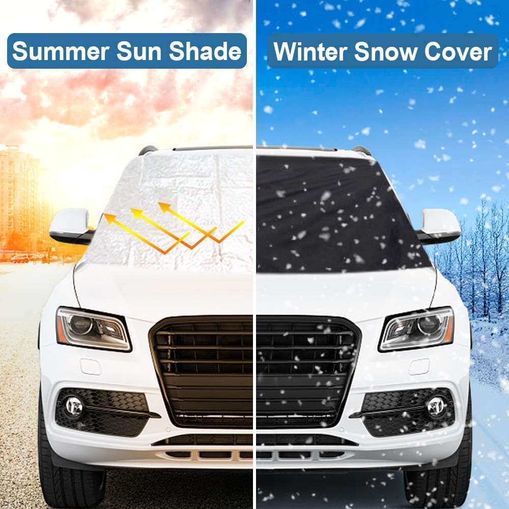 Thumbnail 6 de Car Windscreen Sunshade with Magnetised Cover (178 x 124 cm) for Front Window