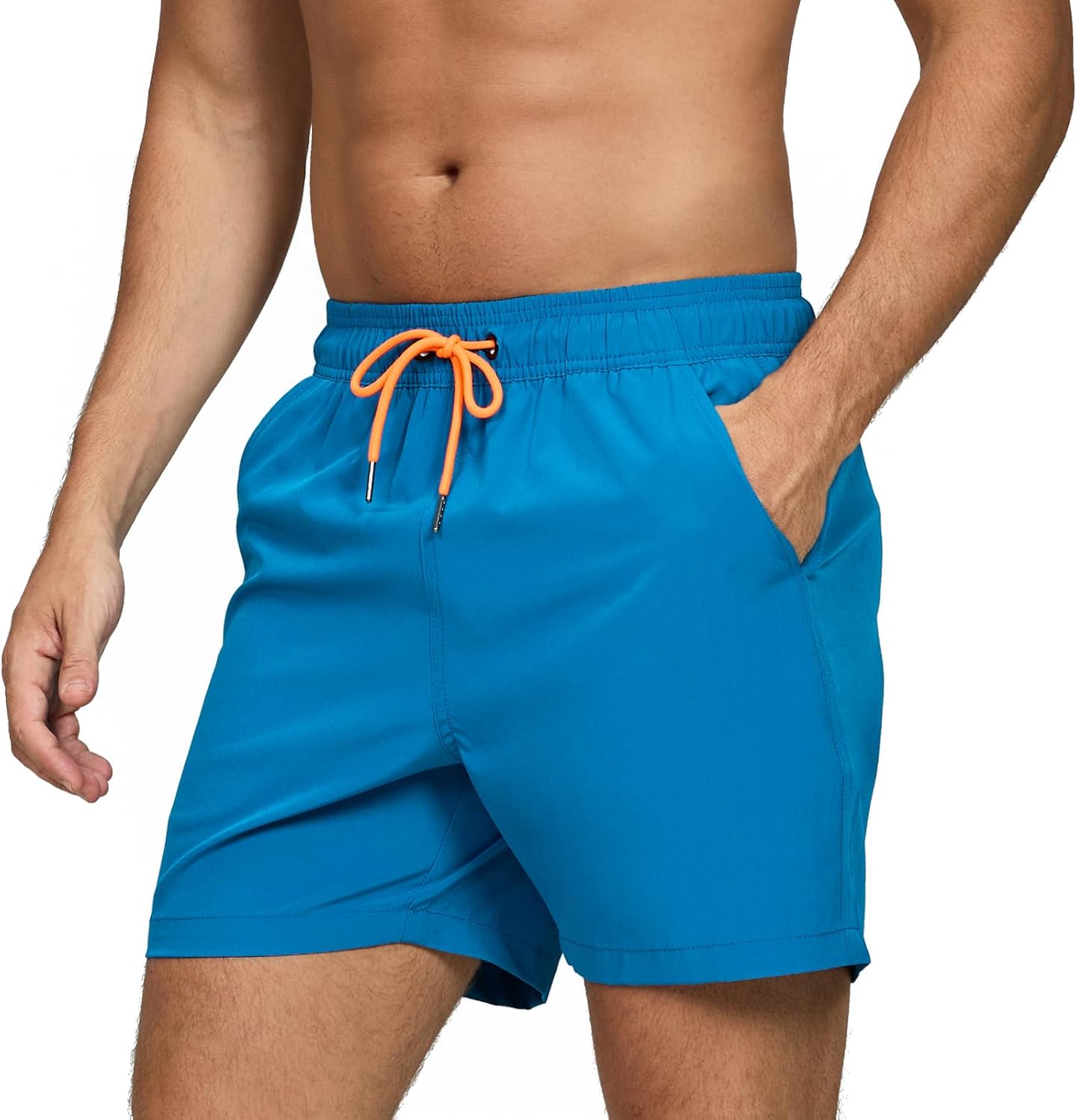 Thumbnail 1 de Vorvowry Costume Uomo Mare: pantaloncini da bagno con asciugatura rapida e tasca con zip