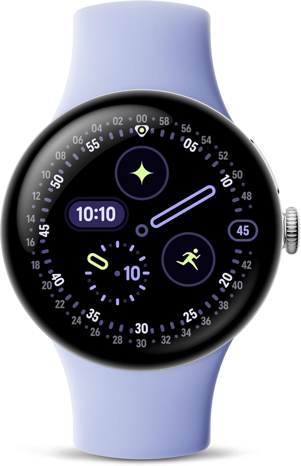 Detalle de Google Pixel Watch 4 (41 mm) – Android-Smartwatch mit Actua 360-Display, Fitness-Tracking und Gemini-Unterstützung