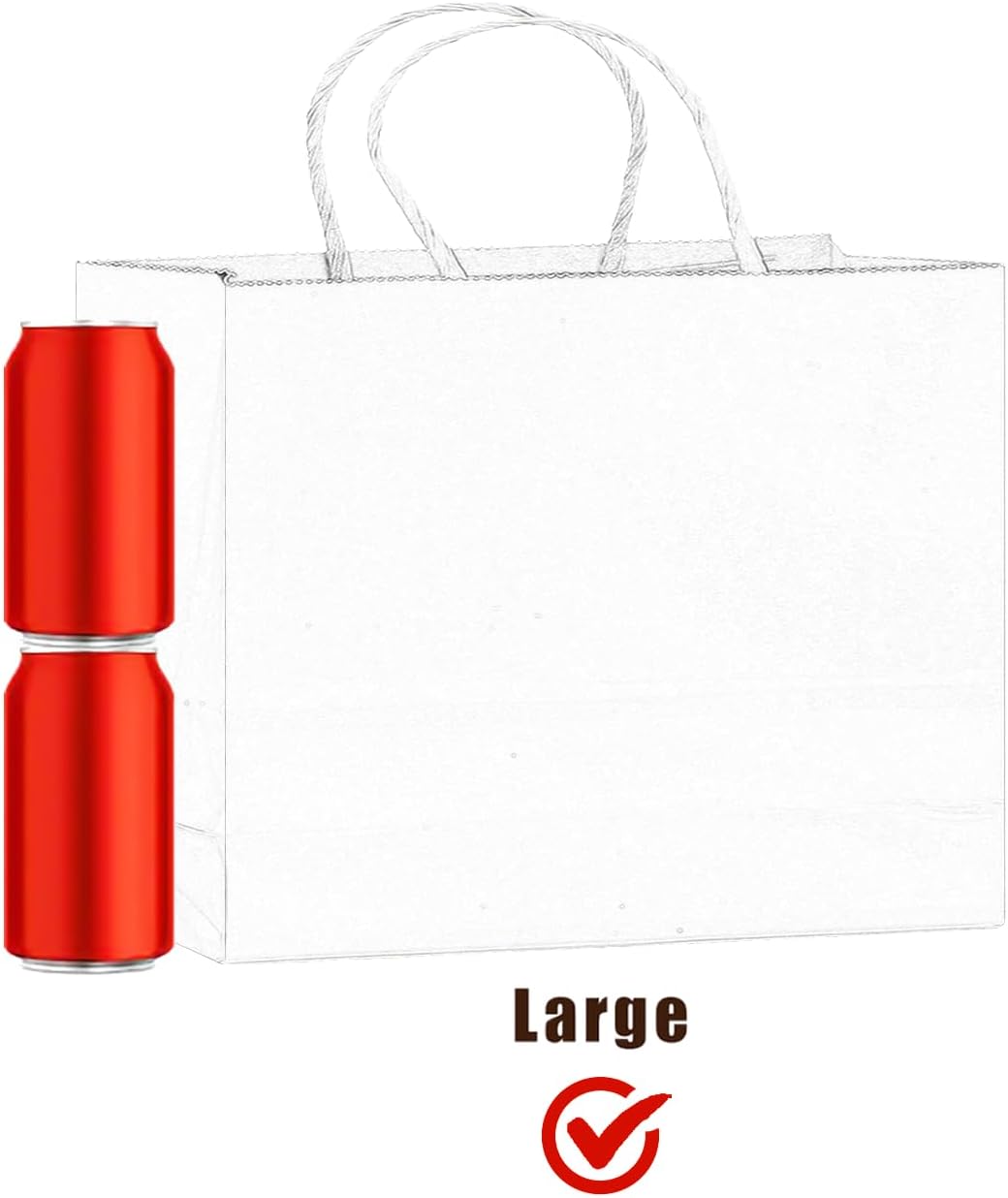 Thumbnail 6 de Gcardist 60PCS Gift Paper Bags 32x25x11cm Large with Handles – Colourful Bulk Gift Bags for Parties