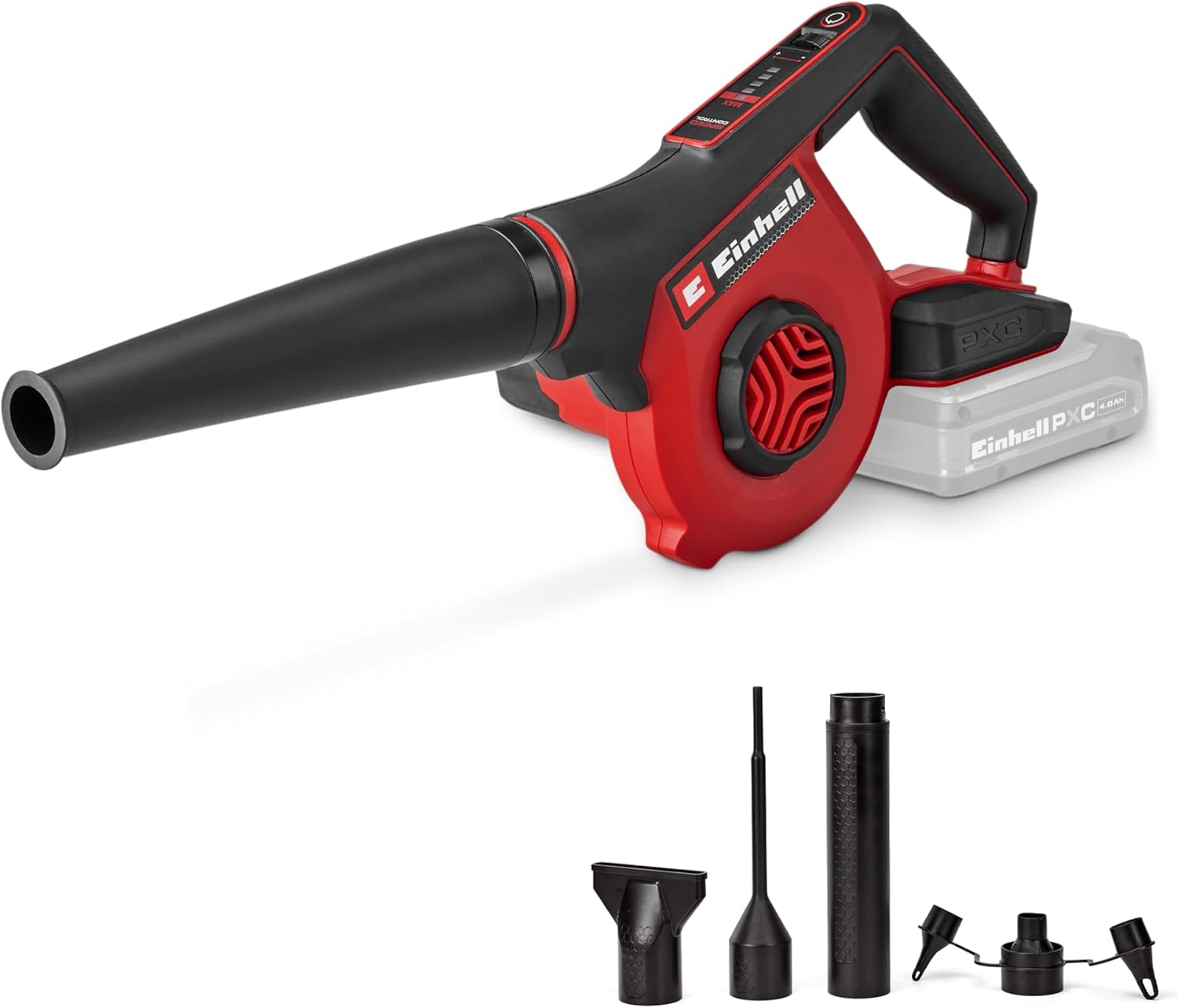 Detalle de Einhell TE-CB 18/270 Li Solo Cordless Blower, 270 km/h, Five Speeds