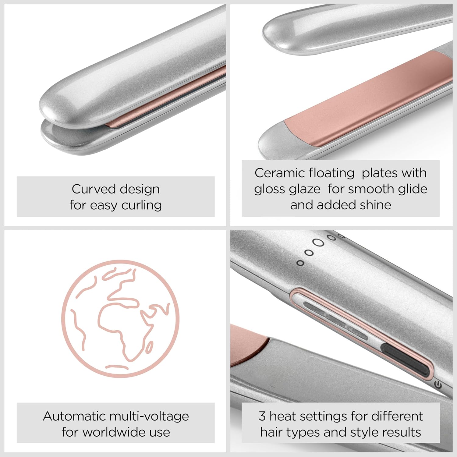 Detalle 2 de BaByliss ST260U Cosmos 3‑setting 235°C
