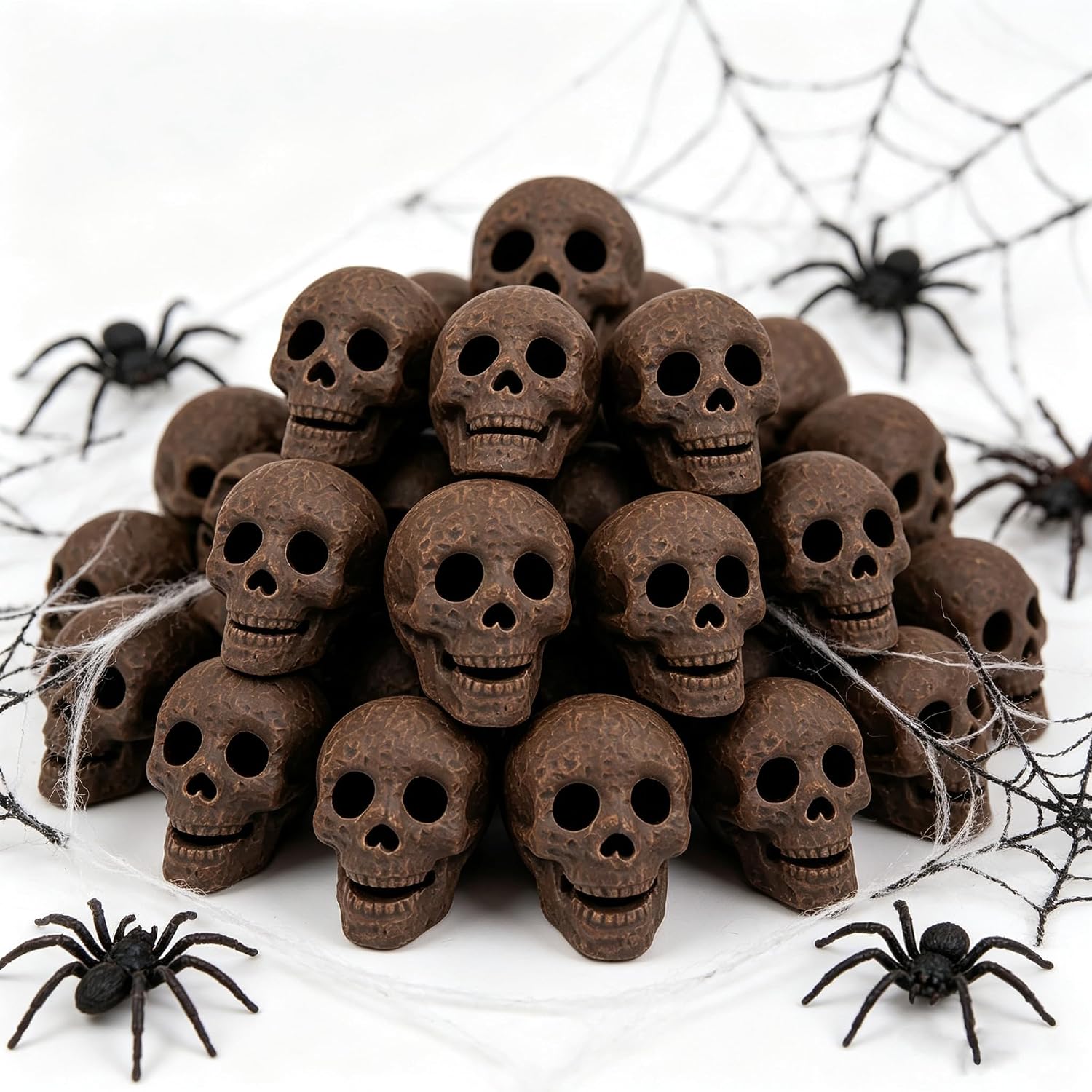 Detalle 2 de CAAHANJIA Ceramic Skull Decor, Light Brown