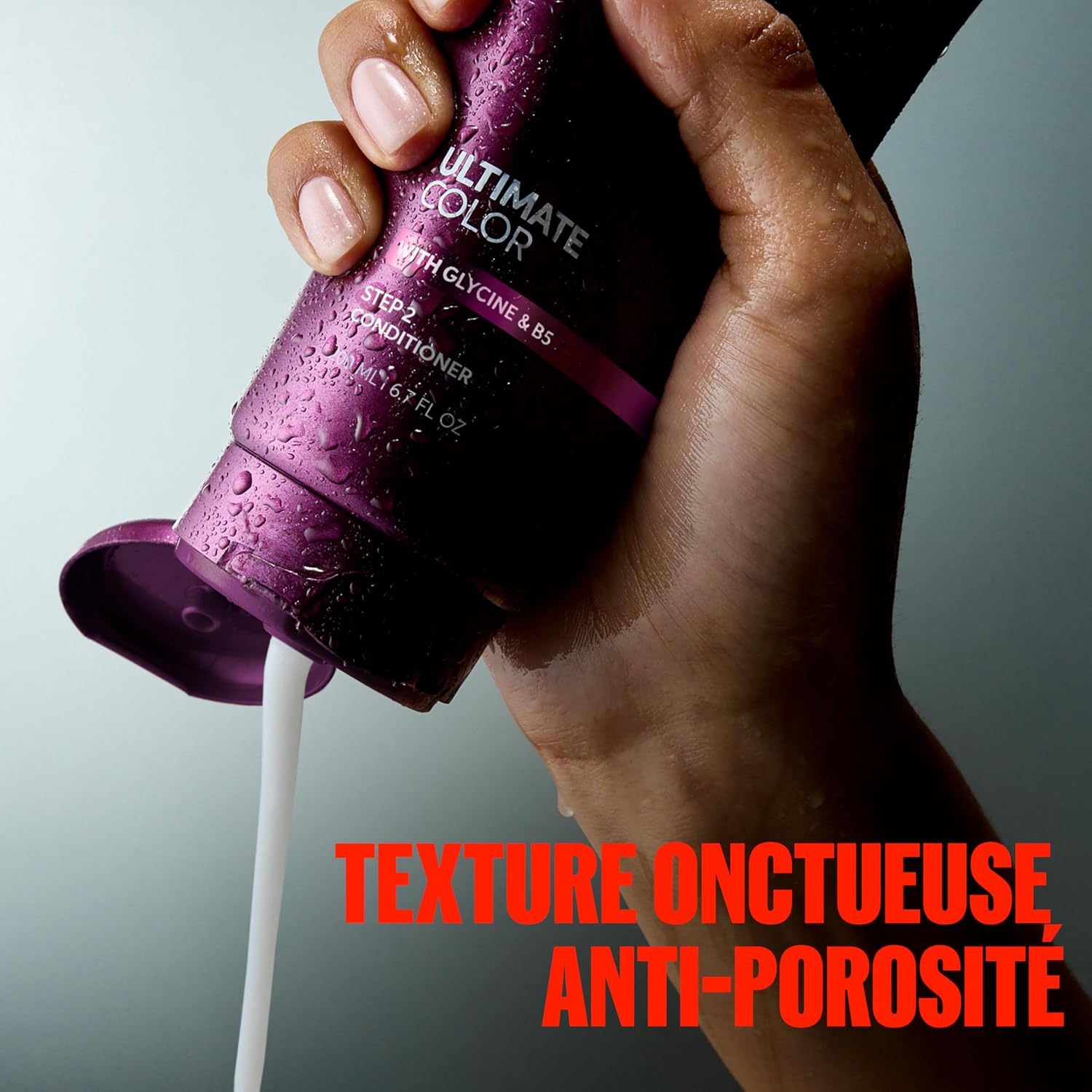 Detalle de Wella Professionals ULTIMATE COLOR Après-shampoing Étape 2 – Hydratant pour cheveux colorés (200 ml)