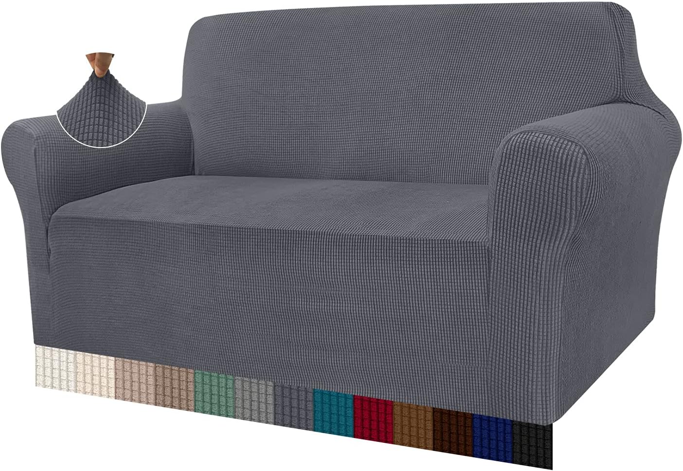 Detalle de Granbest High Stretch Sofa Cover 2 Seater ๐
