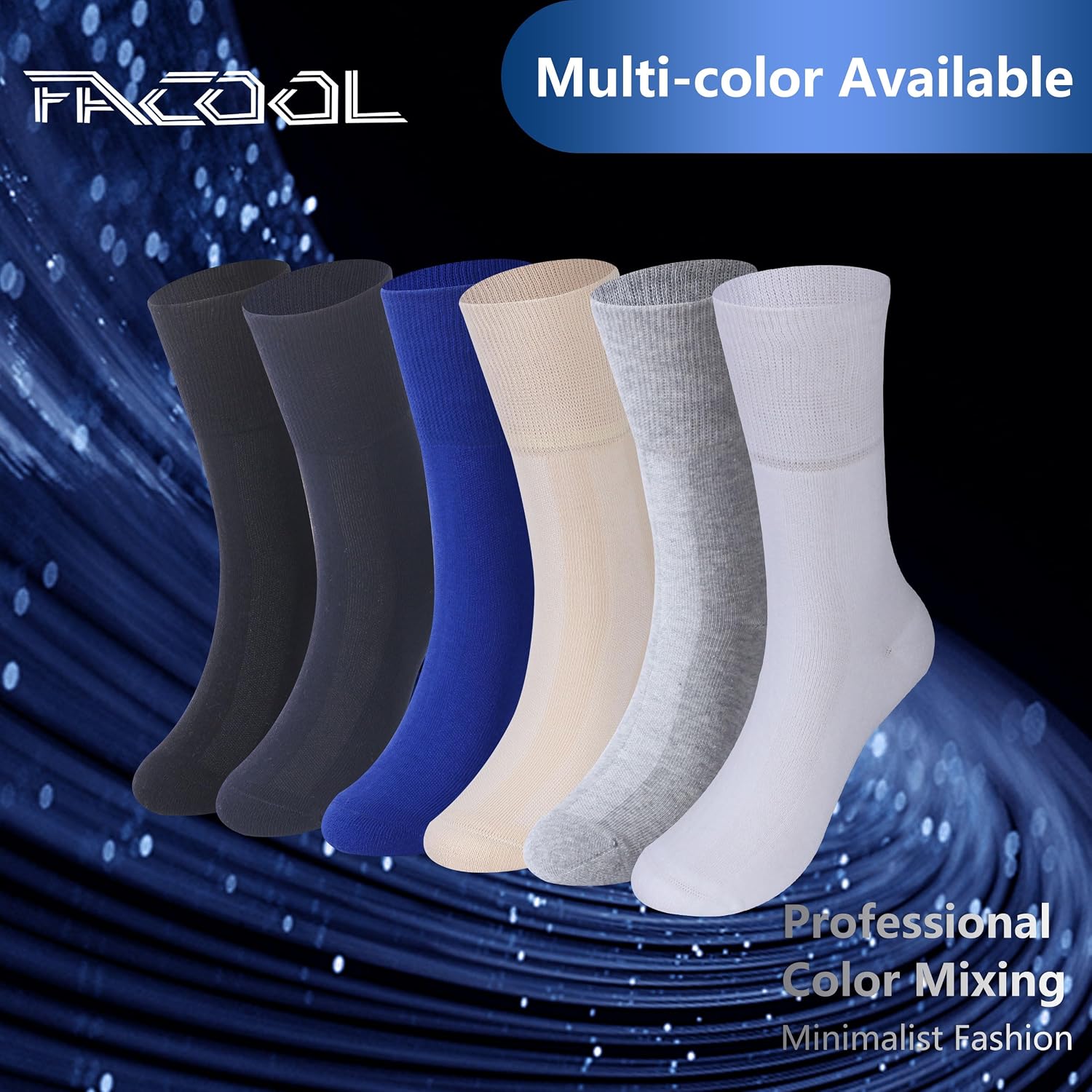 Thumbnail 4 de Facool Diabetic Socks M/L/XL 6 pairs