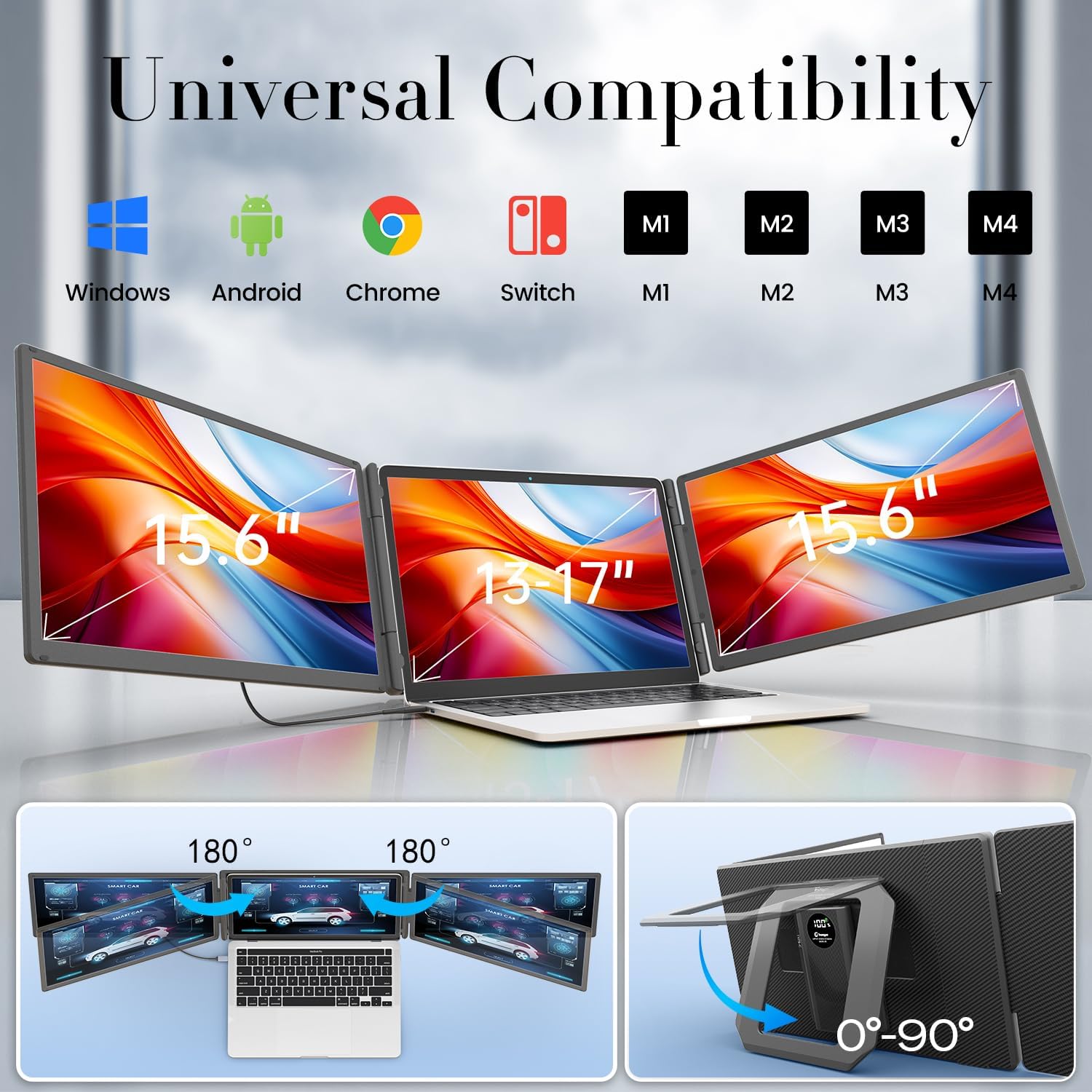 Thumbnail 4 de Teamgee 15.6" Laptop Screen Extender
