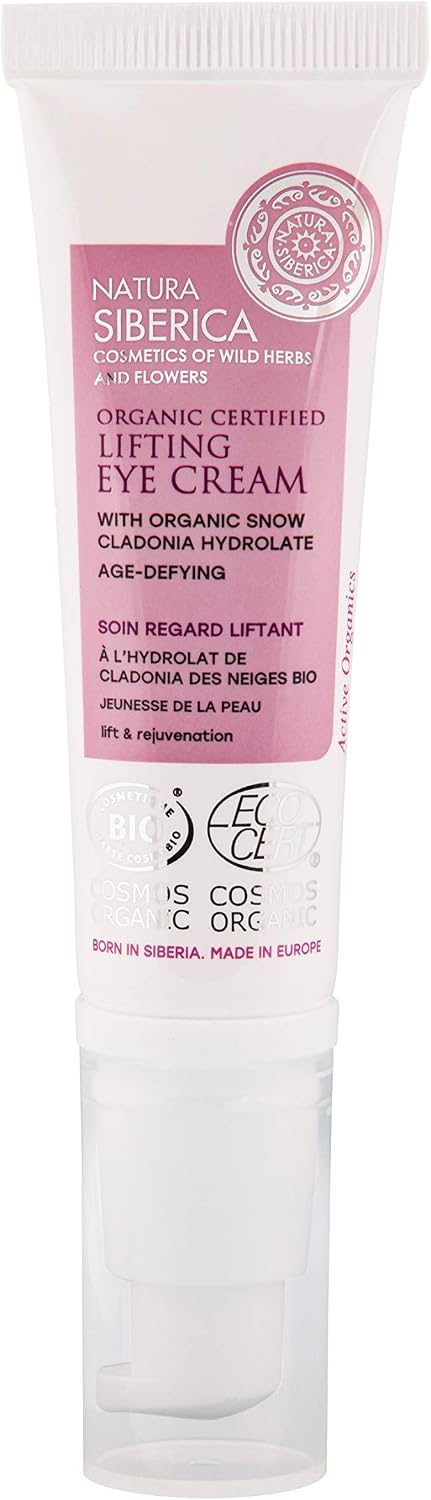 Detalle 2 de Natura Siberica anti-age-ögonkräm, 30 ml med hyaluronsyra och E-vitamin