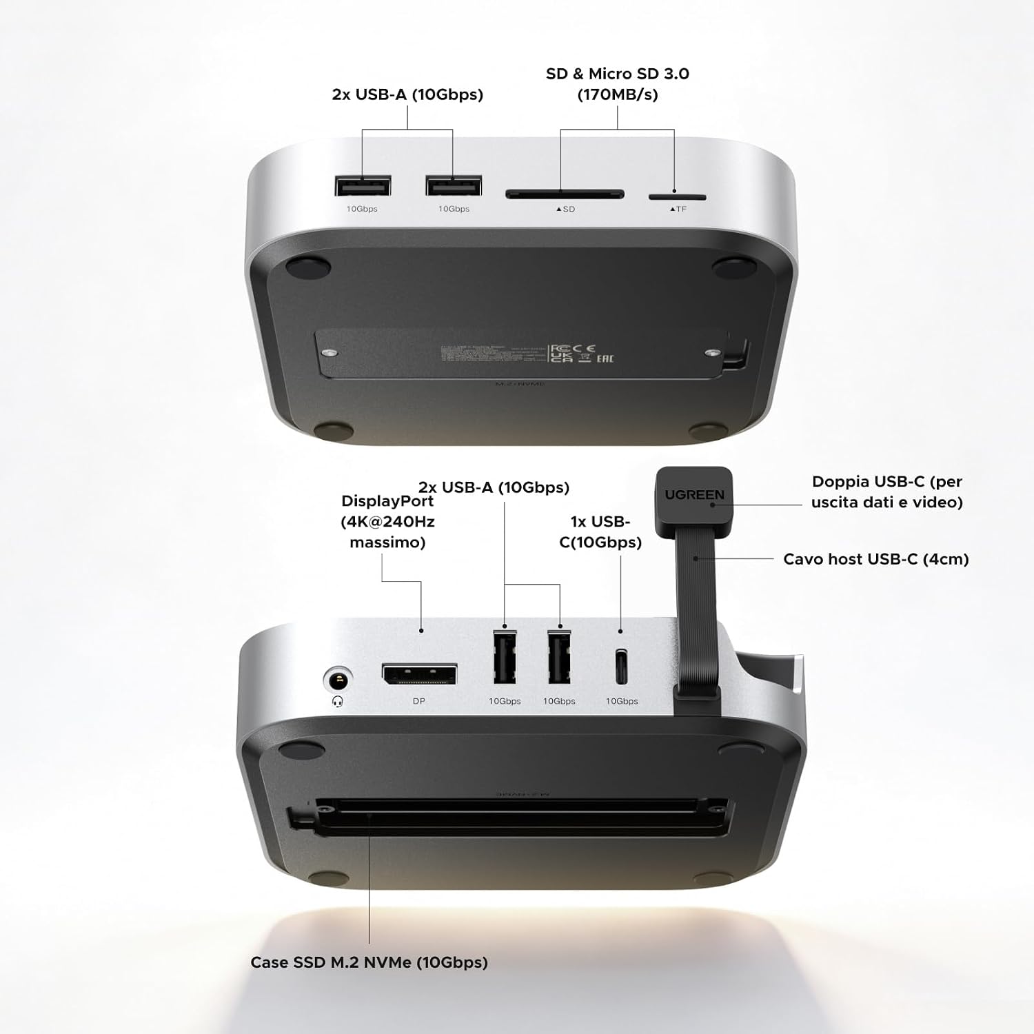 Thumbnail 1 de UGREEN Docking Station Mac Mini M4 Pro
