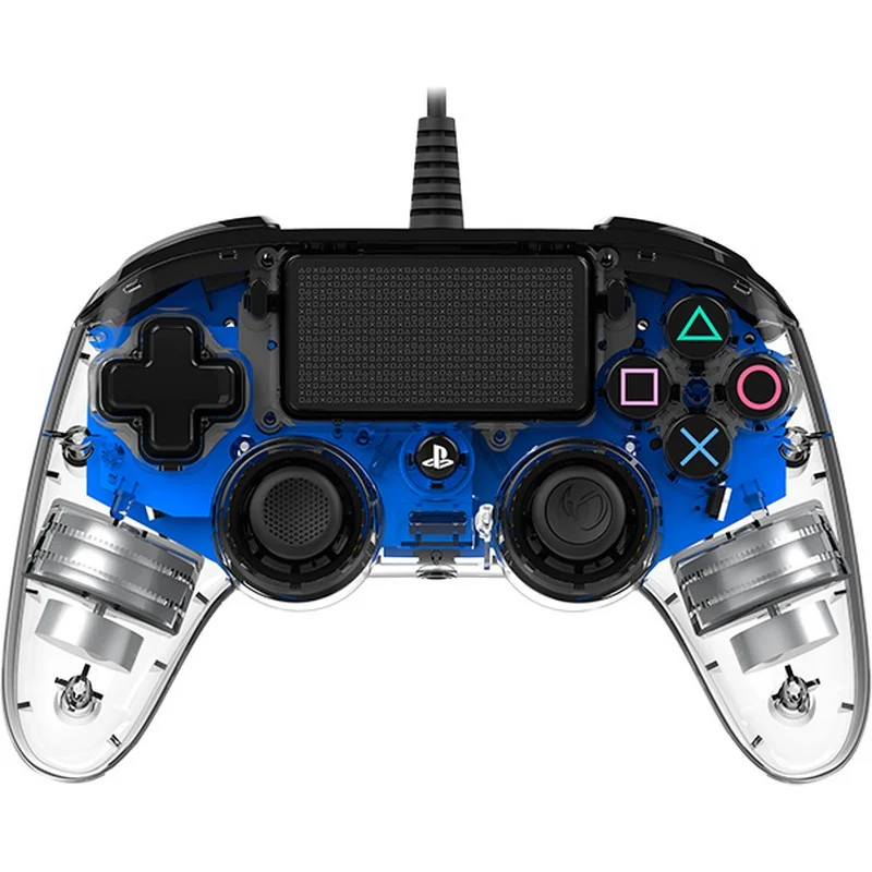Detalle de Nacon Compact Controller Wired para PS4/PC Iluminado Azul