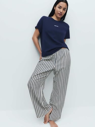 Detalle de Marks & Spencer Pigiama Regular Fit Blu Navy Mix S