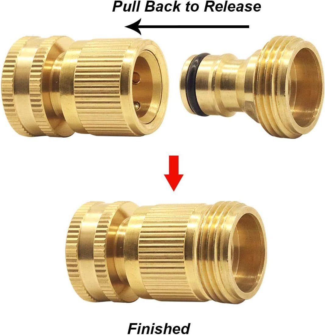 Detalle 2 de Tesmotor Garden Hose Nozzle Connect Kit