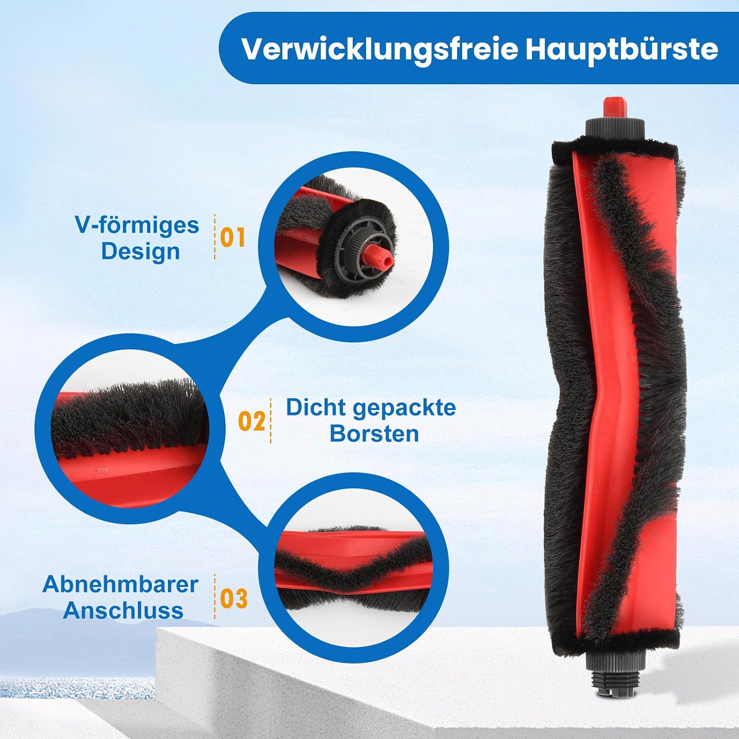 Detalle de 21 Stück Zubehörset für Roborock Q7 L5+