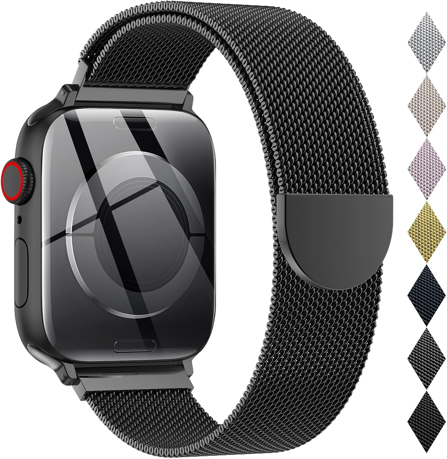 Detalle de Milanese Loop Magnetic Band 38–49mm