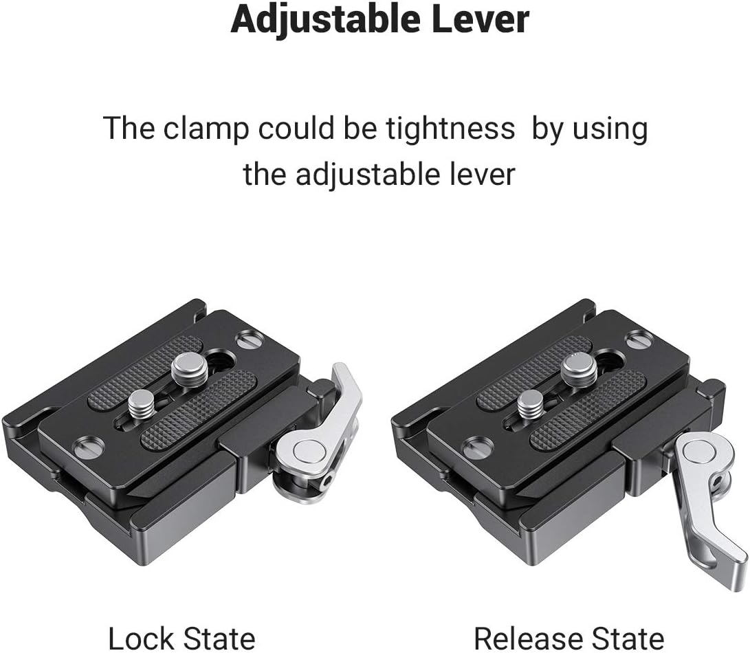 Thumbnail 4 de SMALLRIG 2144B Quick Release Clamp for Arca