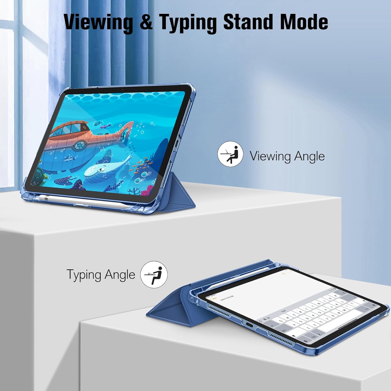 Detalle 2 de FINTIE iPad case screen protector set