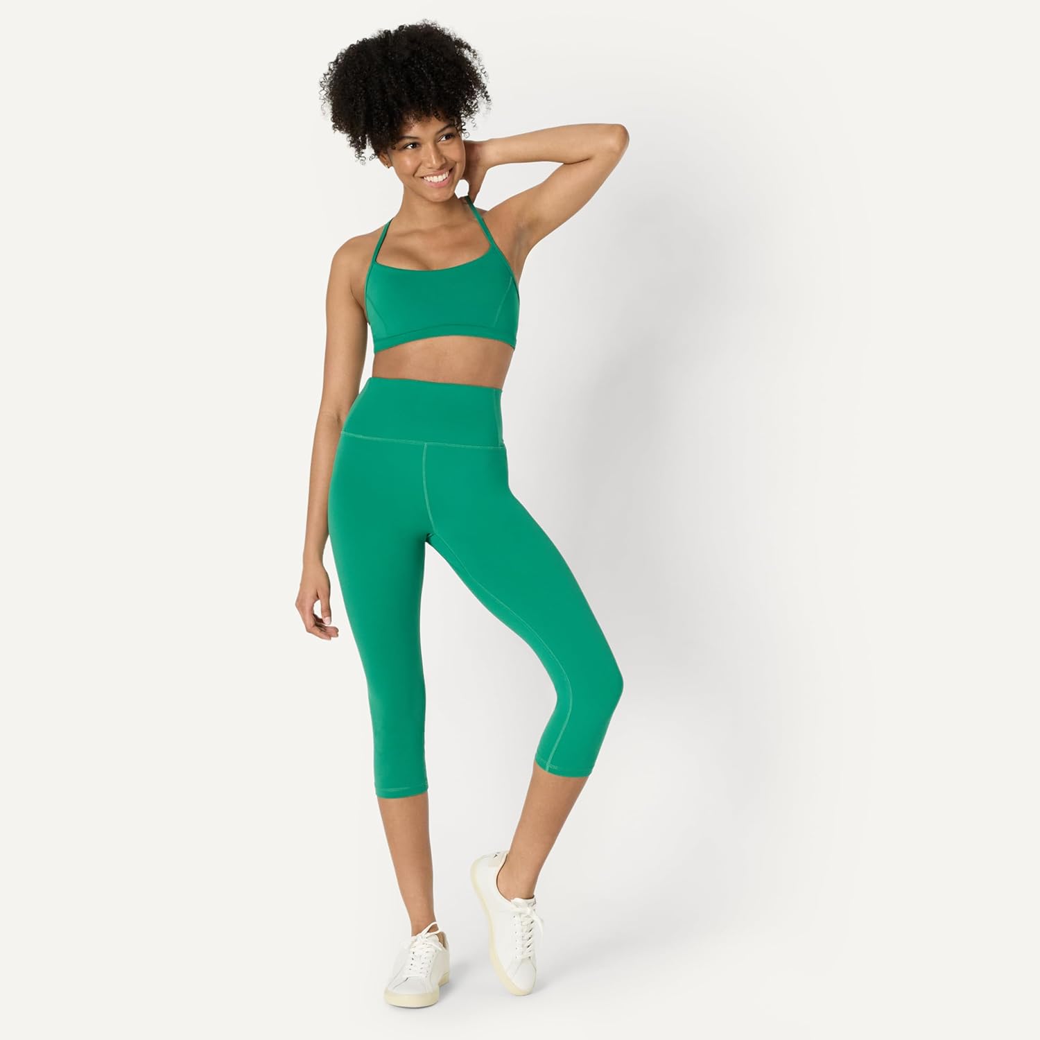 Thumbnail 4 de Amazon Essentials Women’s Active FormFlex Buttery Soft High Waist 19” Capri Yoga Leggings