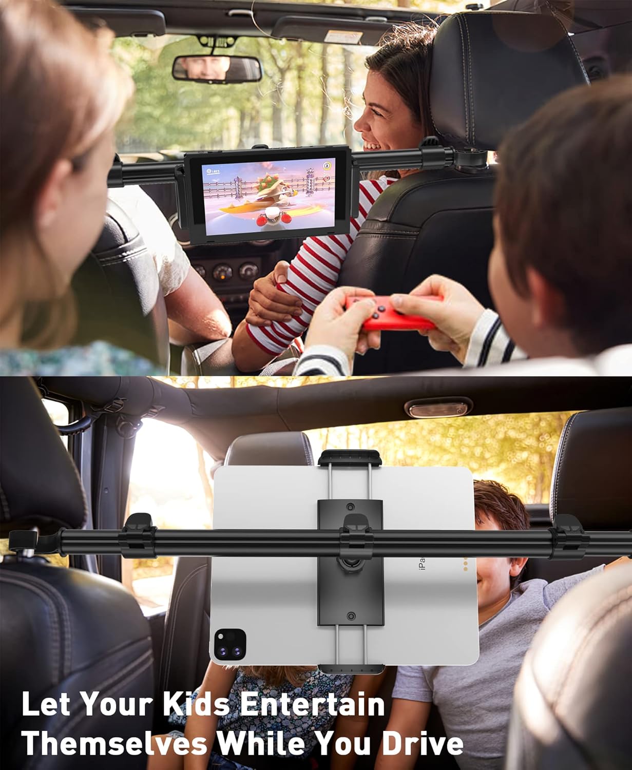 Thumbnail 1 de TRYONE Car Tablet Holder Mount 4.7–16.1"