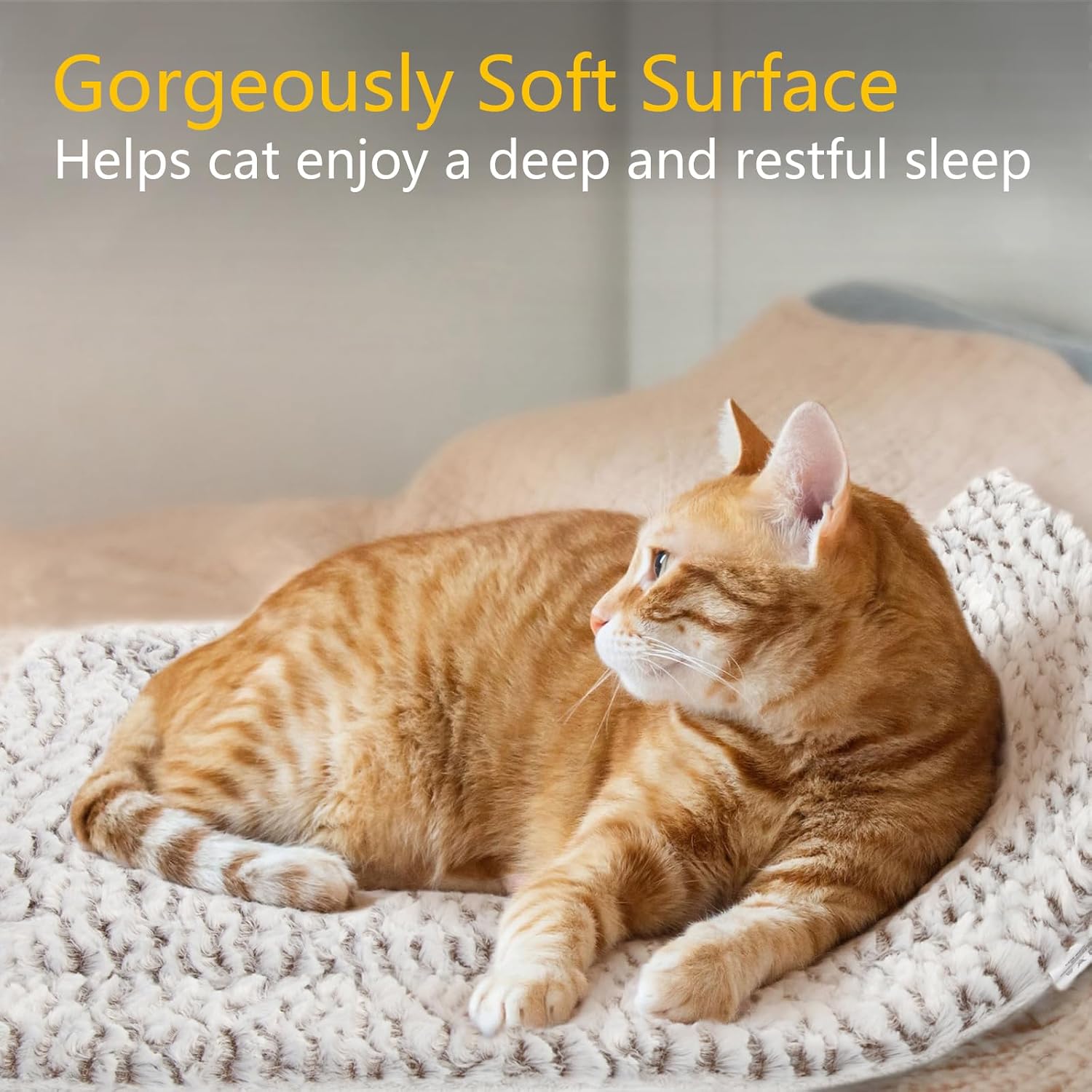Detalle 1 de MORA PETS Self Warming Cat Bed 70x47 cm