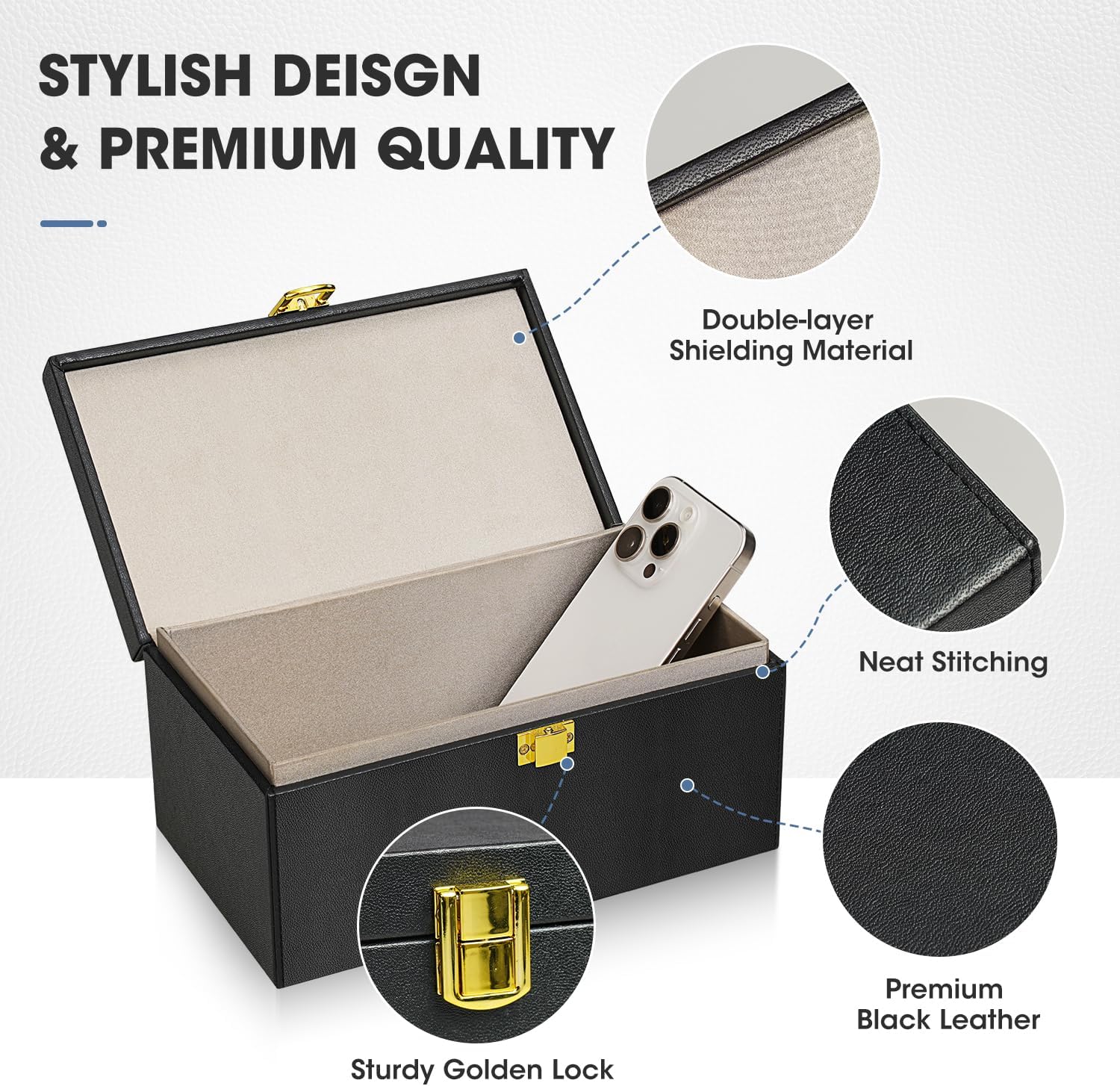 Thumbnail 4 de RealPlus Extra Large Faraday Box with RFID Card 2