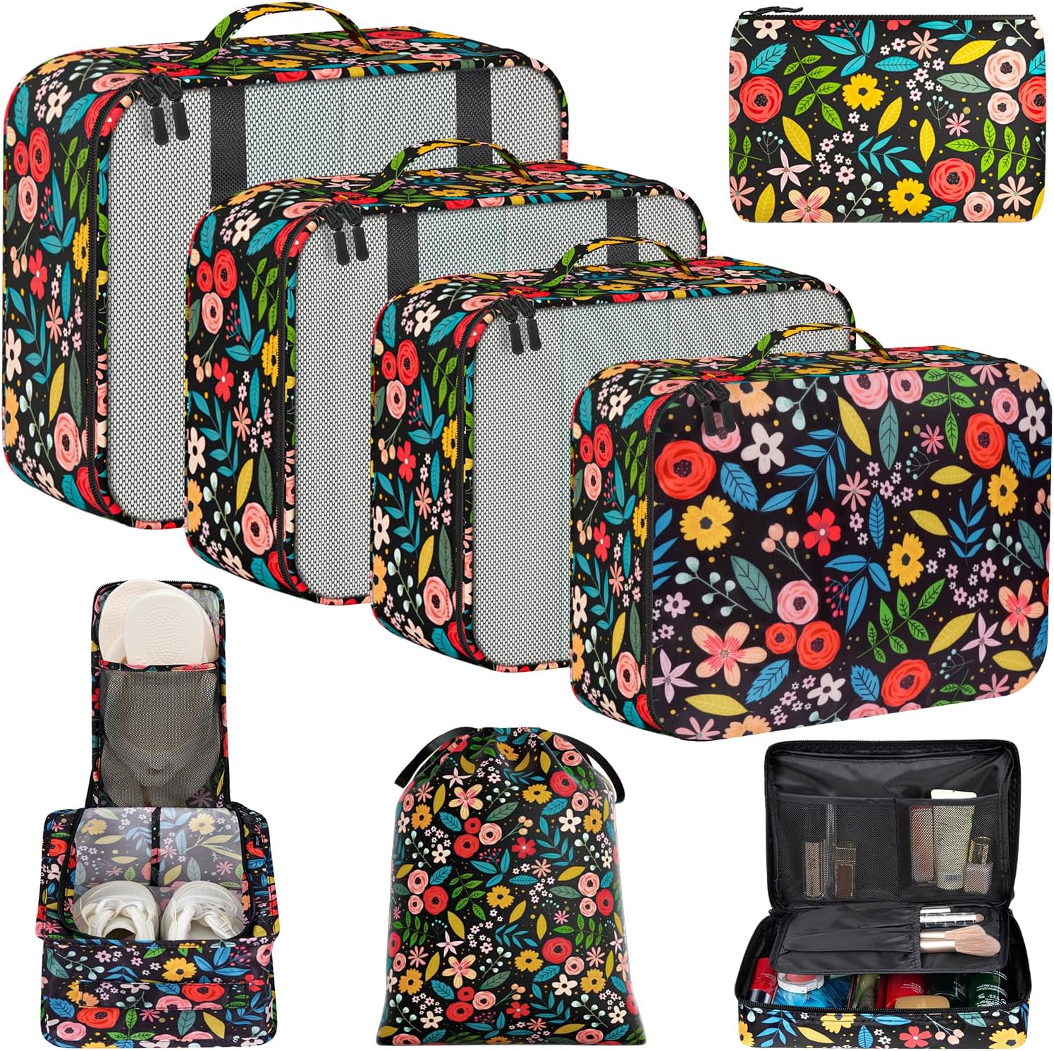 Thumbnail 6 de BAGAIL Packing Cubes for Suitcase 8 Set – Lightweight Travel Organisers