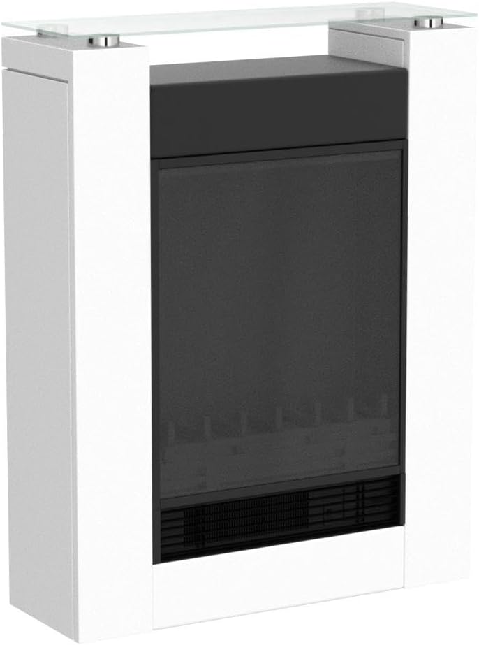 Detalle 2 de Klarstein Studio 5 – kominek elektryczny wolnostojący LED, 900 lub 1800 W