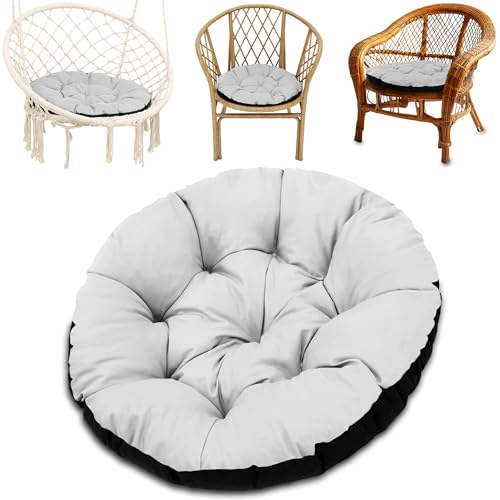 Thumbnail 1 de Cojín Redondo Jardin para Silla Colgante Gris ☀