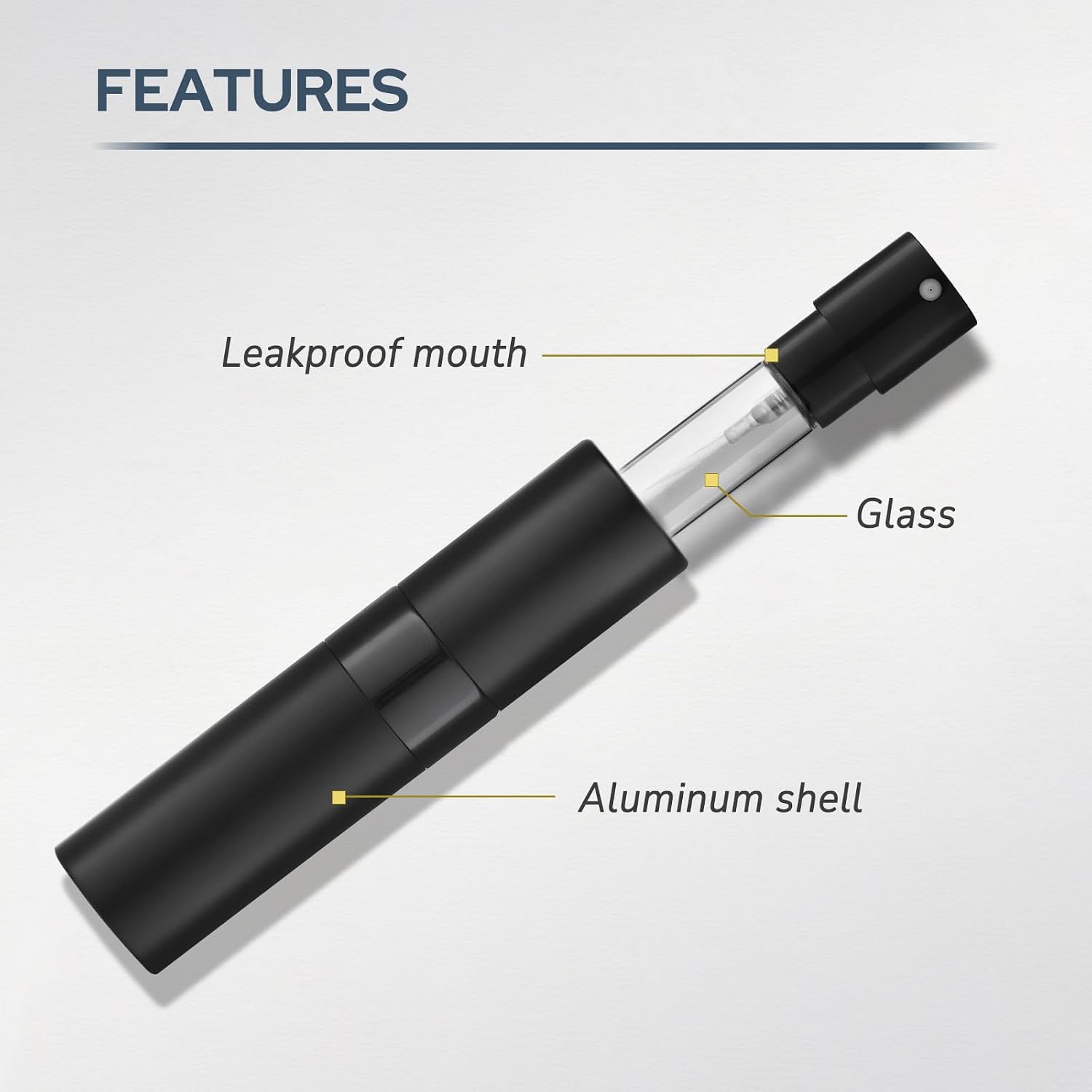 Detalle 2 de Fusupak 8ml perfume atomizer travel bottle