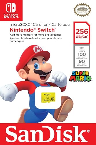 Thumbnail 7 de SanDisk microSDXC UHS-I Speicherkarte für Nintendo Switch 256 GB