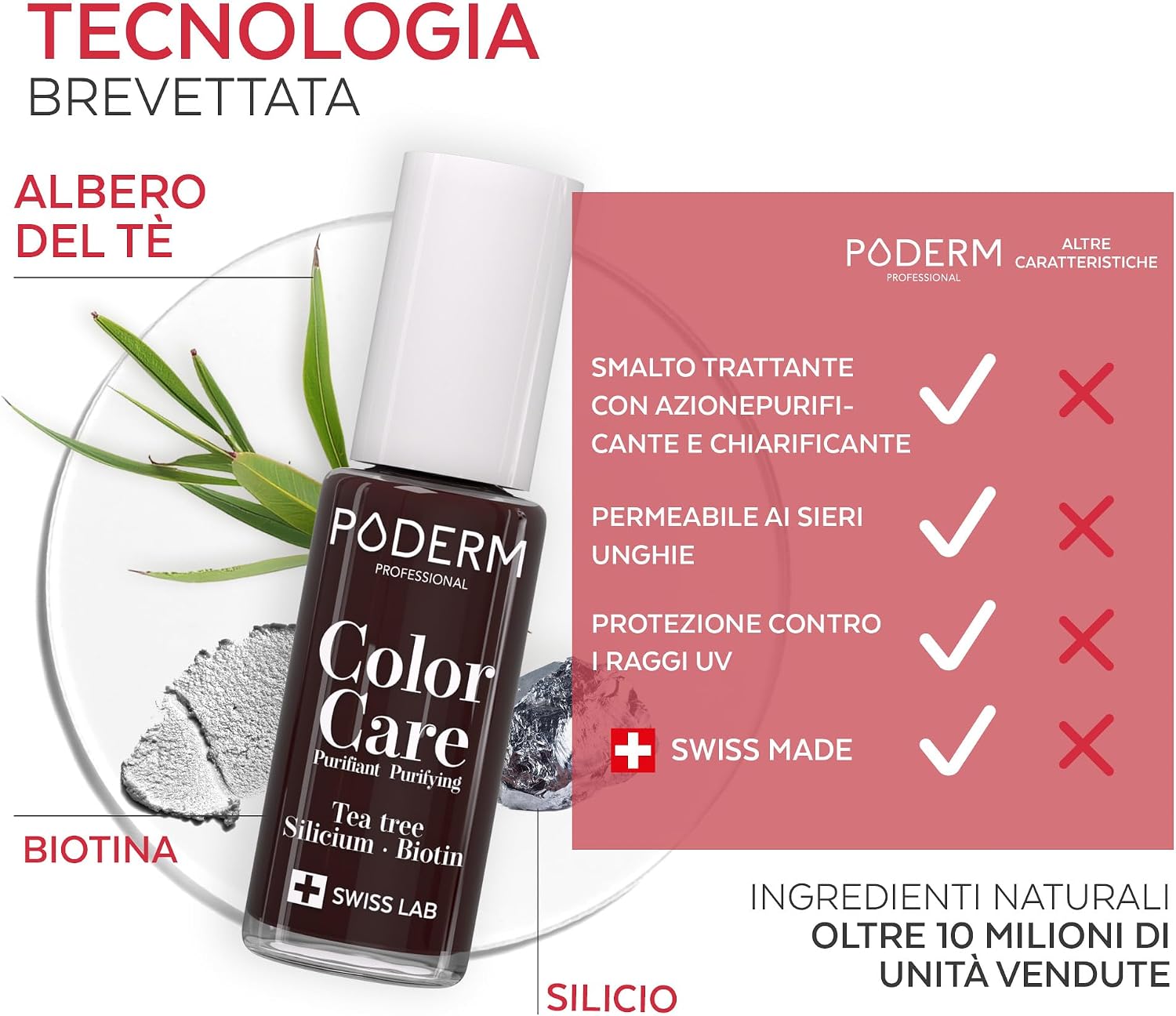 Detalle 2 de Smalto per unghie micosi TEA TREE