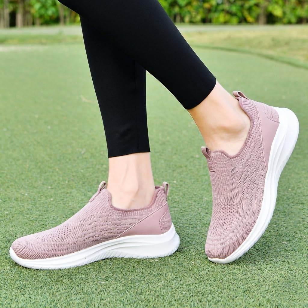 Thumbnail 3 de TIOSEBON Slip On Shoes for Women: Lightweight, Breathable Mesh Trainers with Memory Foam