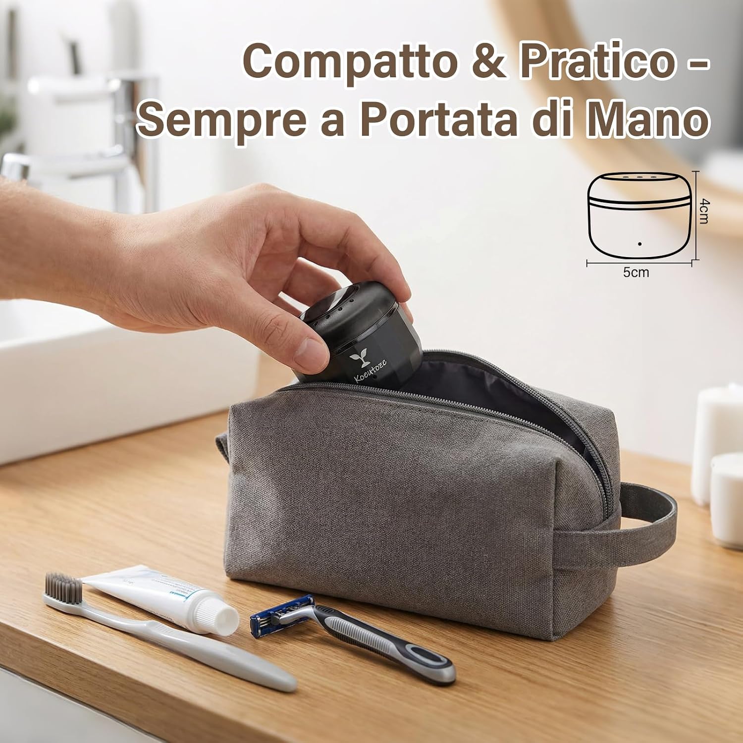 Thumbnail 6 de Koeutoze Kit di ceretta Naso per Uomini e Donne – Kit completo per naso, orecchie e sopracciglia