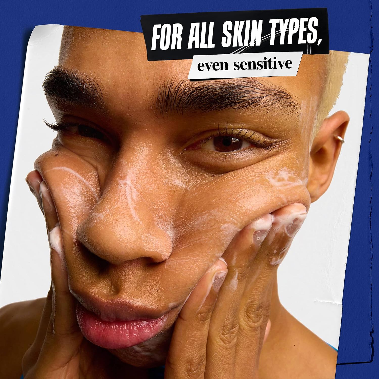 Detalle 2 de Kiehl’s Facial Fuel Energizing Face Wash (Refreshing Men’s Gel Cleanser) with Caffeine
