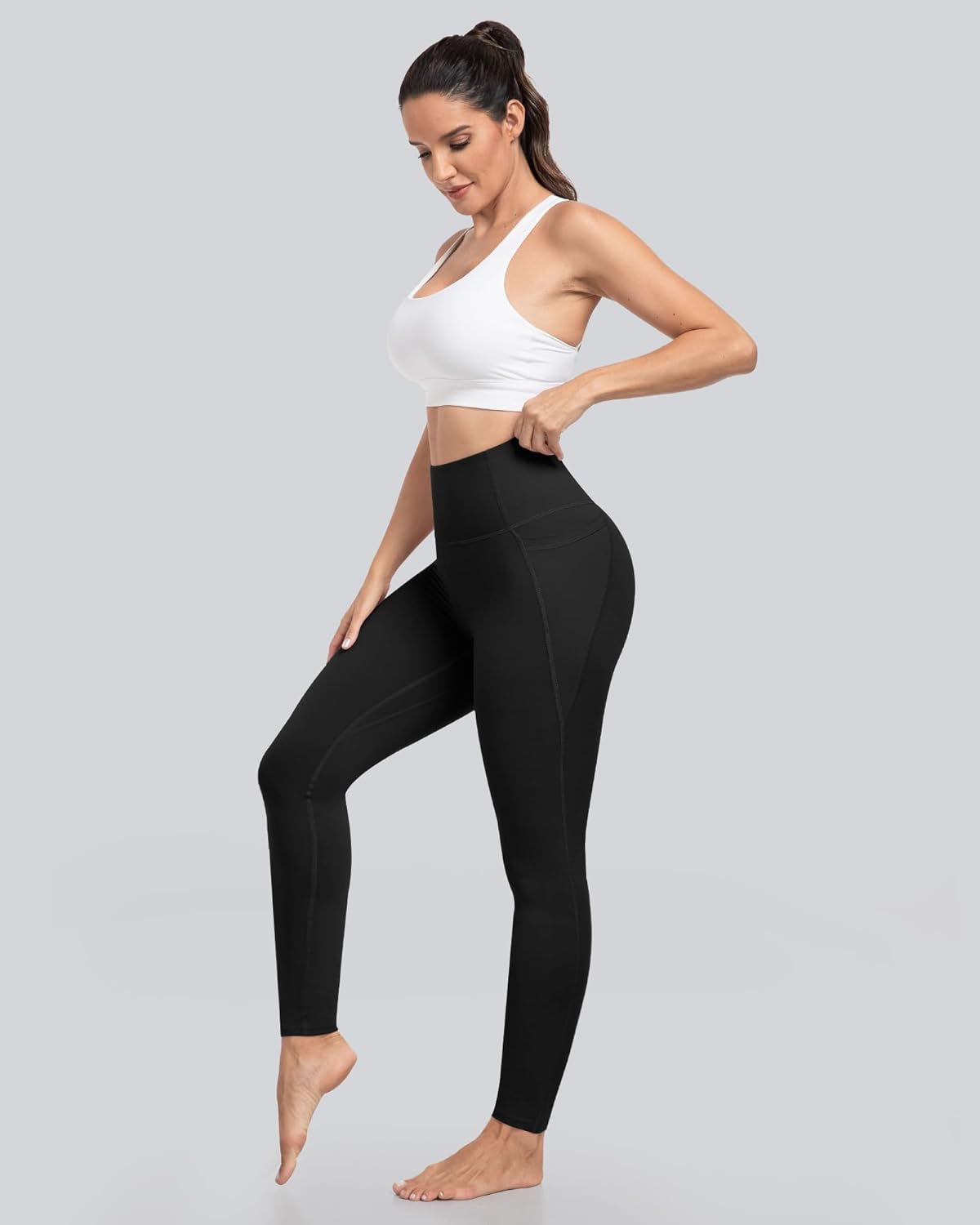 Thumbnail 3 de CHRLEISURE Leggings High-Waisted Tummy Control with Pockets 🩳