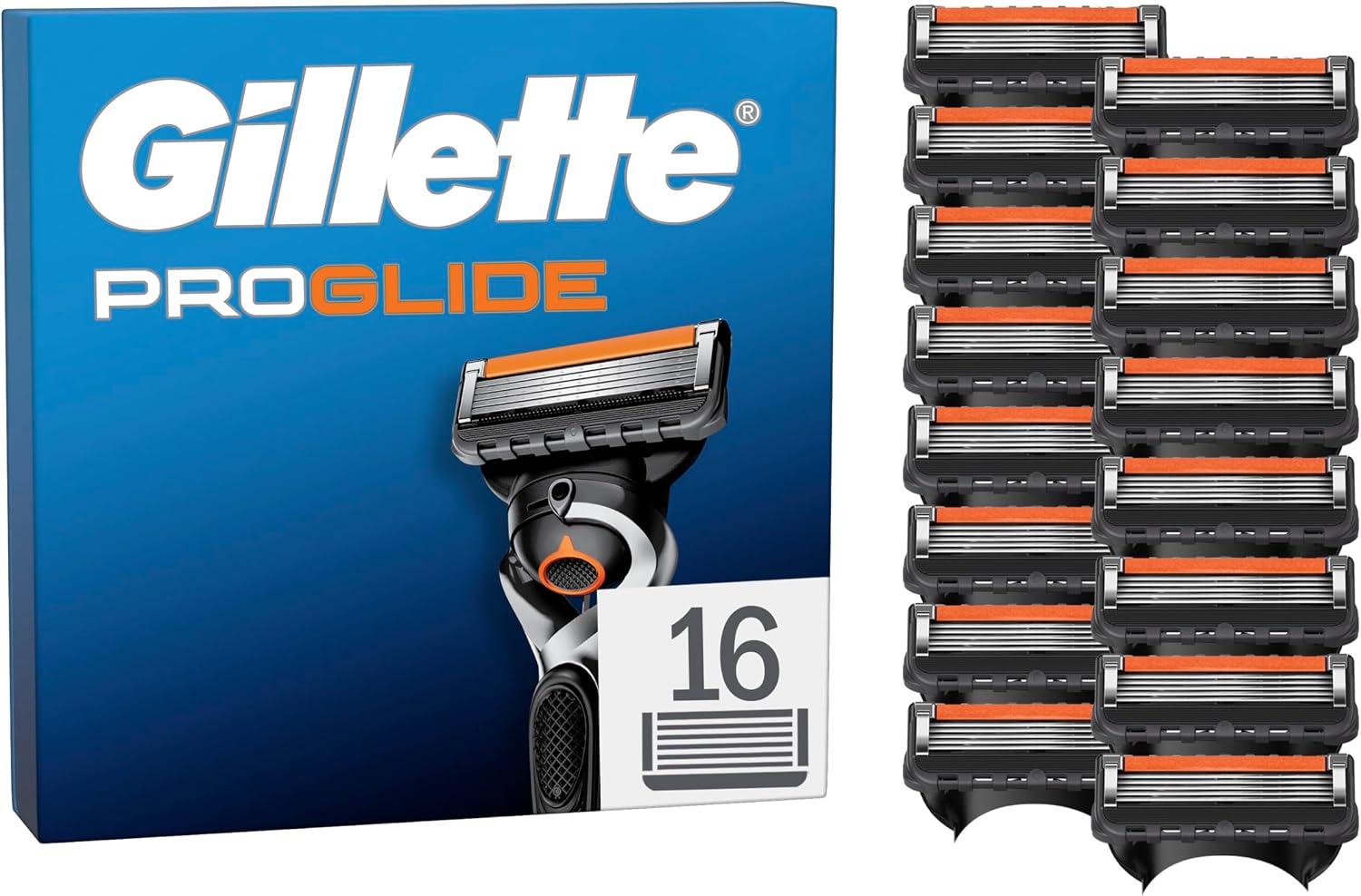 Detalle de Gillette Proglide Klingen 16 Stück