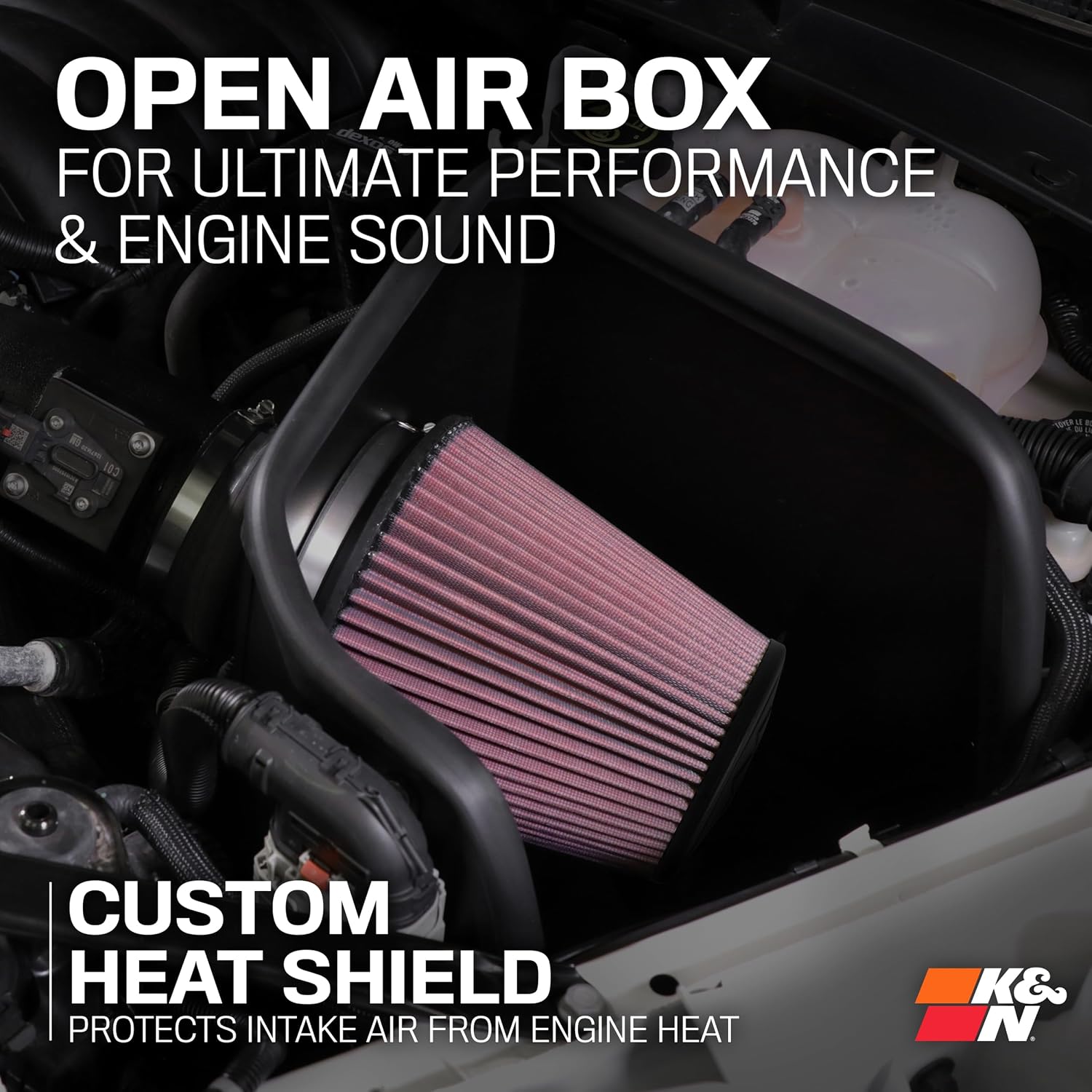 Detalle 2 de K&N Cold Air Intake System 69-3533TTK