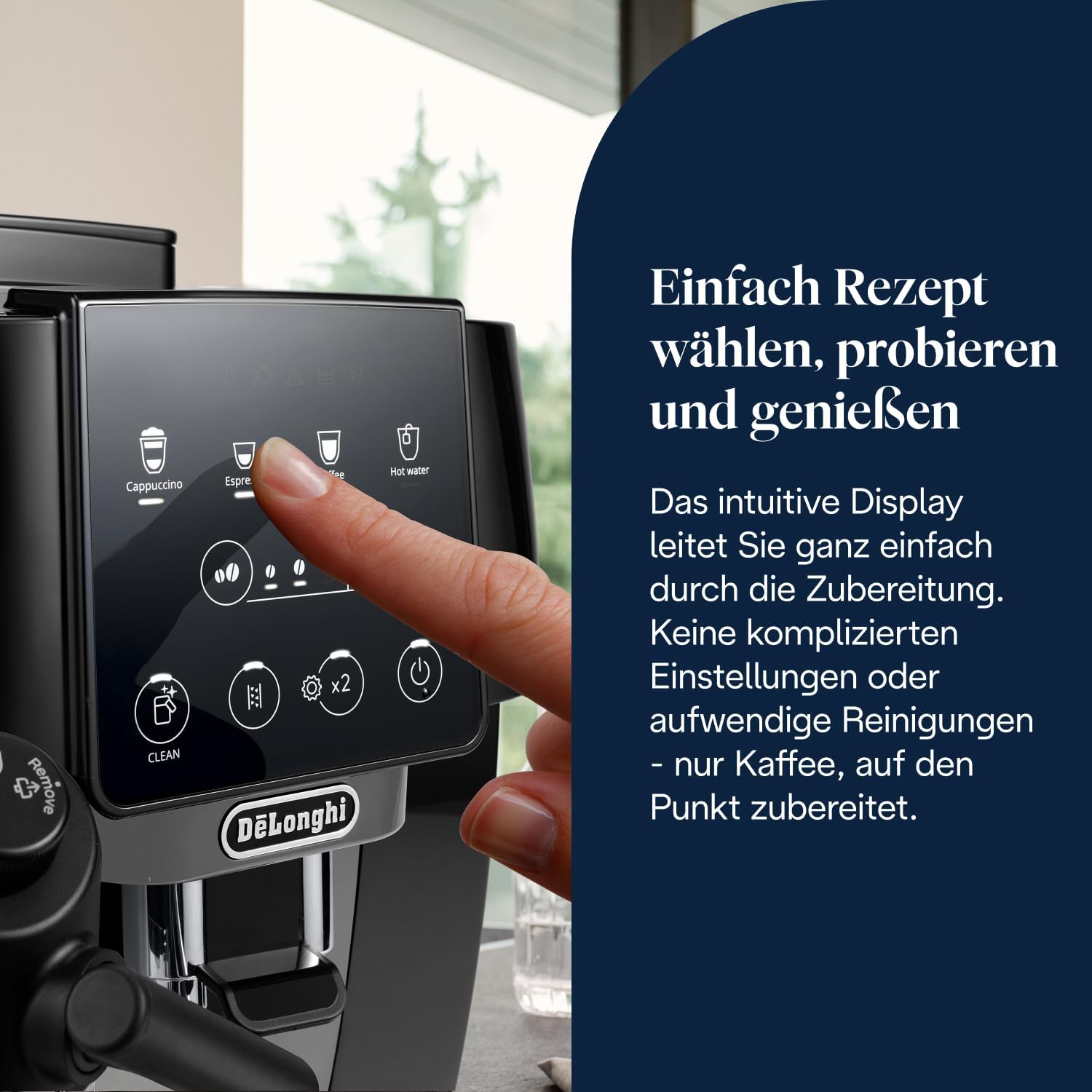 Thumbnail 4 de De'Longhi Magnifica Start ECAM222.60.BG Kaffeevollautomat 250 g
