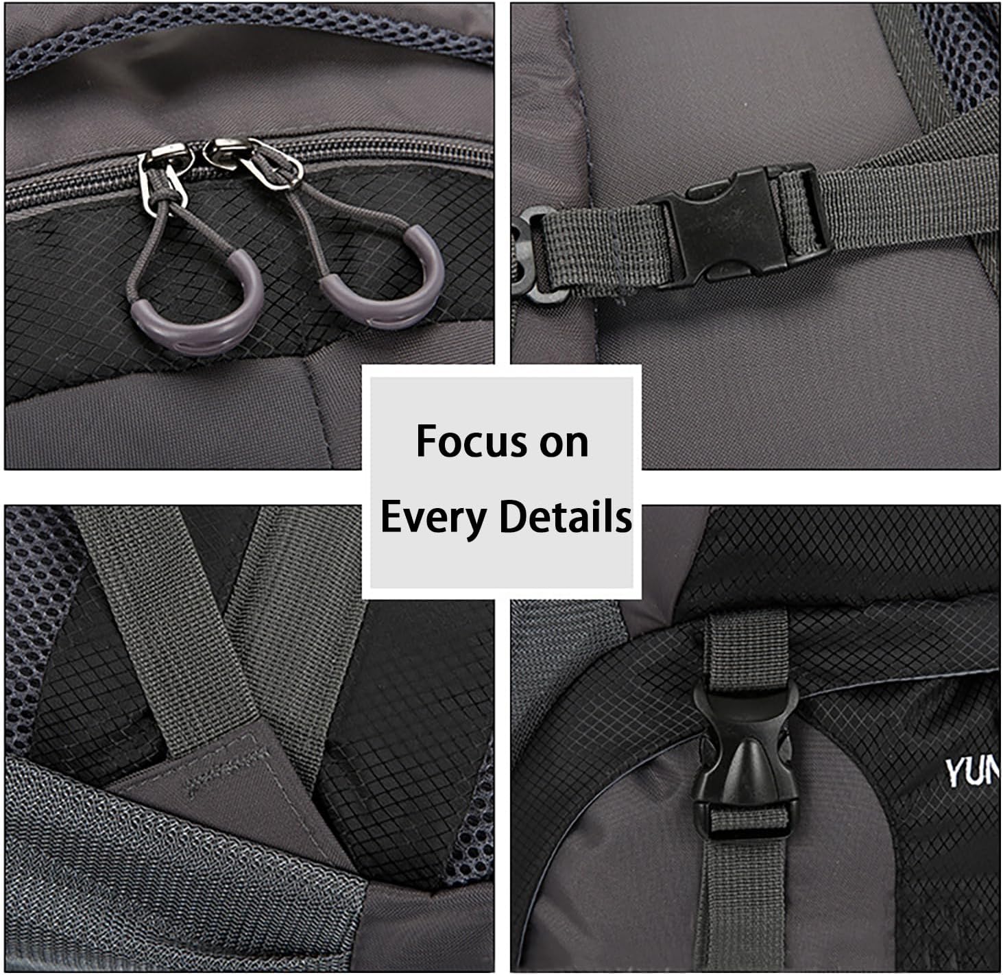Thumbnail 4 de NTUOCAW 70L Waterproof Hiking Backpack: Large, Lightweight & Durable for Outdoor Adventures