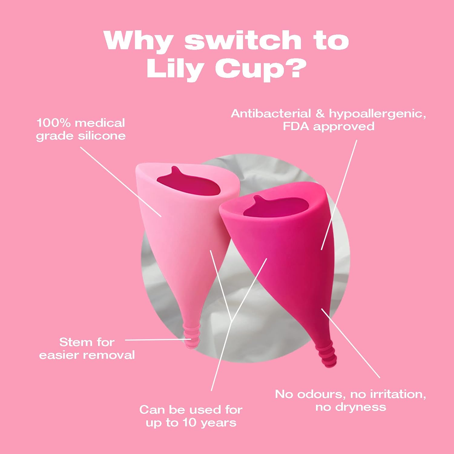Thumbnail 2 de Intimina Lily Cup Size A Thin Menstrual Cup (up to 8 hours)