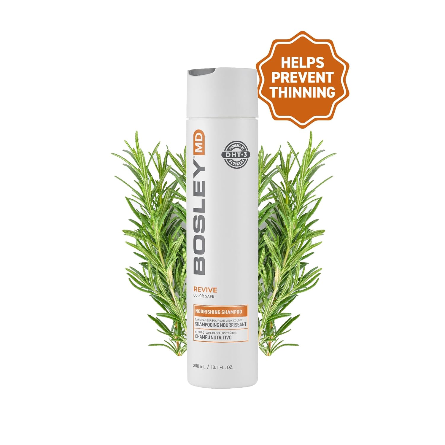 Detalle de BosleyMD BP-BRSH014 BosRevive Nourishing Shampoo, Color-Safe, Sulfate-Free