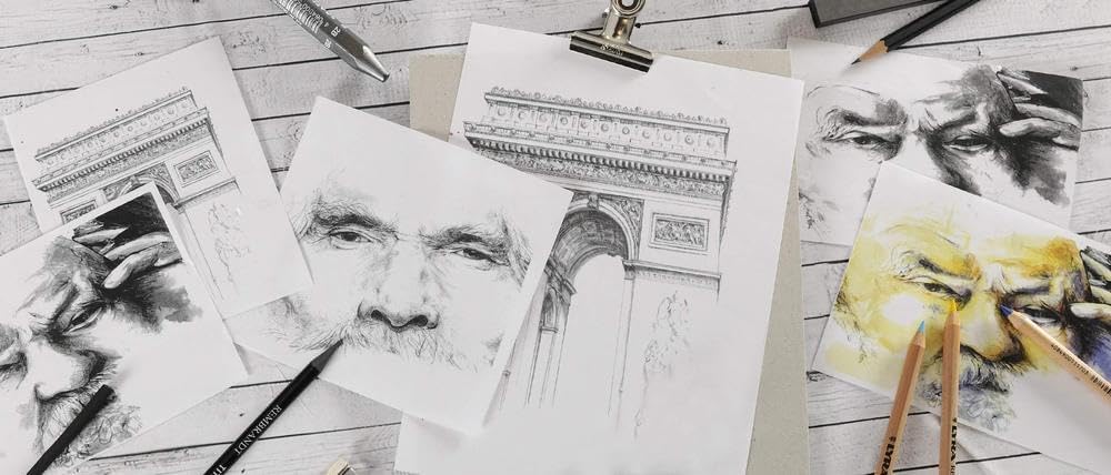 Thumbnail 3 de Bloc de papier croquis Canson « C à Grain » A3, grain fin, 30 feuilles