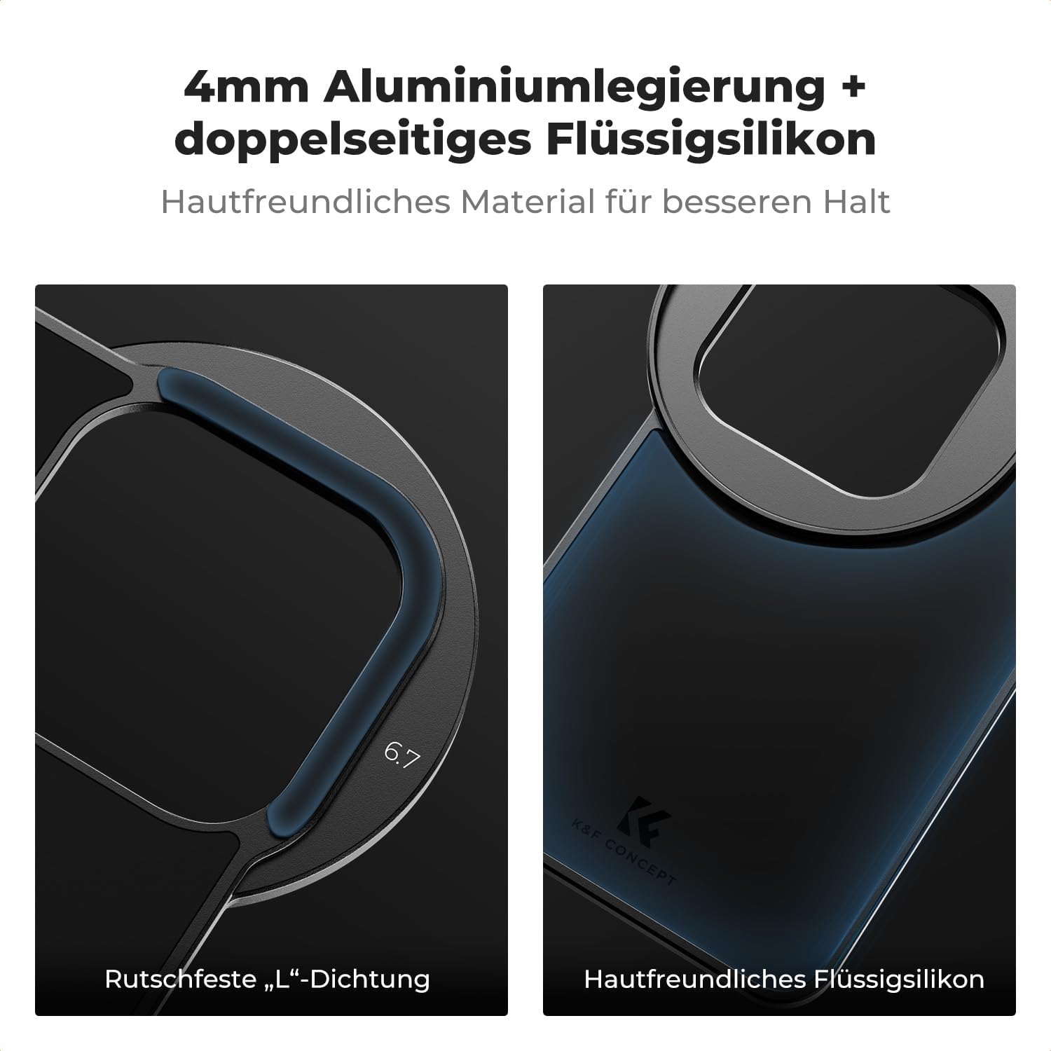 Thumbnail 3 de K&F CONCEPT Magnetischer Polfilter 67mm