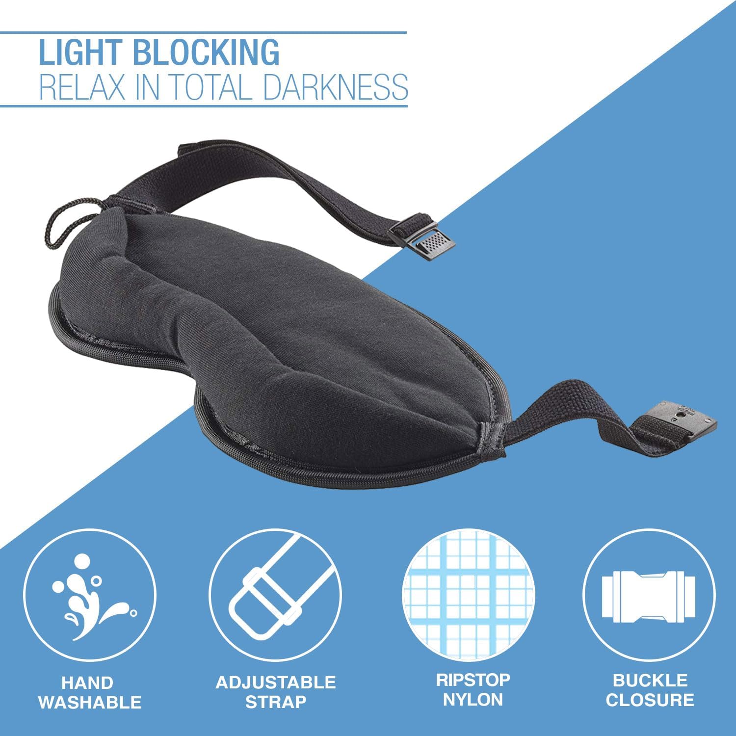 Detalle 2 de Lewis N. Clark Nylon Sleep Mask