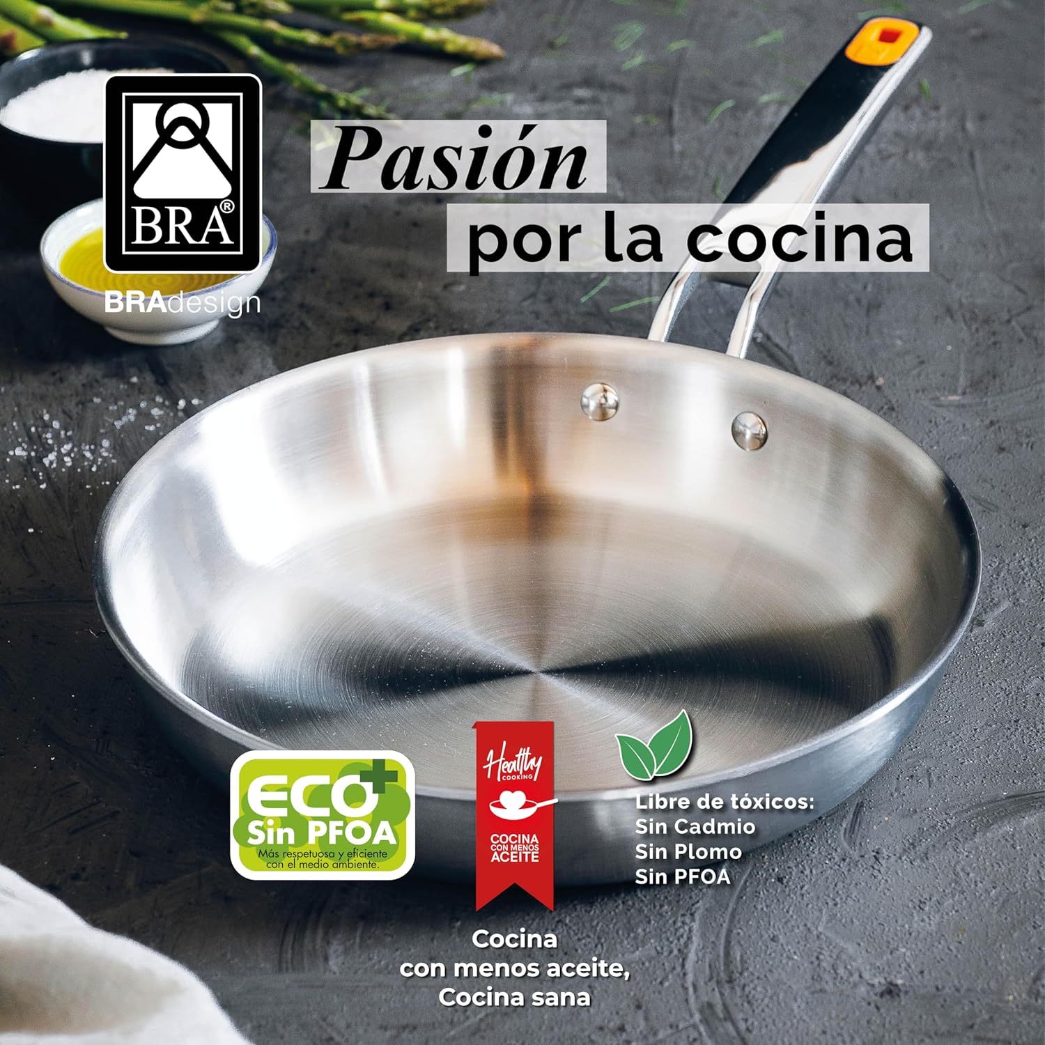 Thumbnail 5 de BRA Efficient Inox Sartén 26 cm