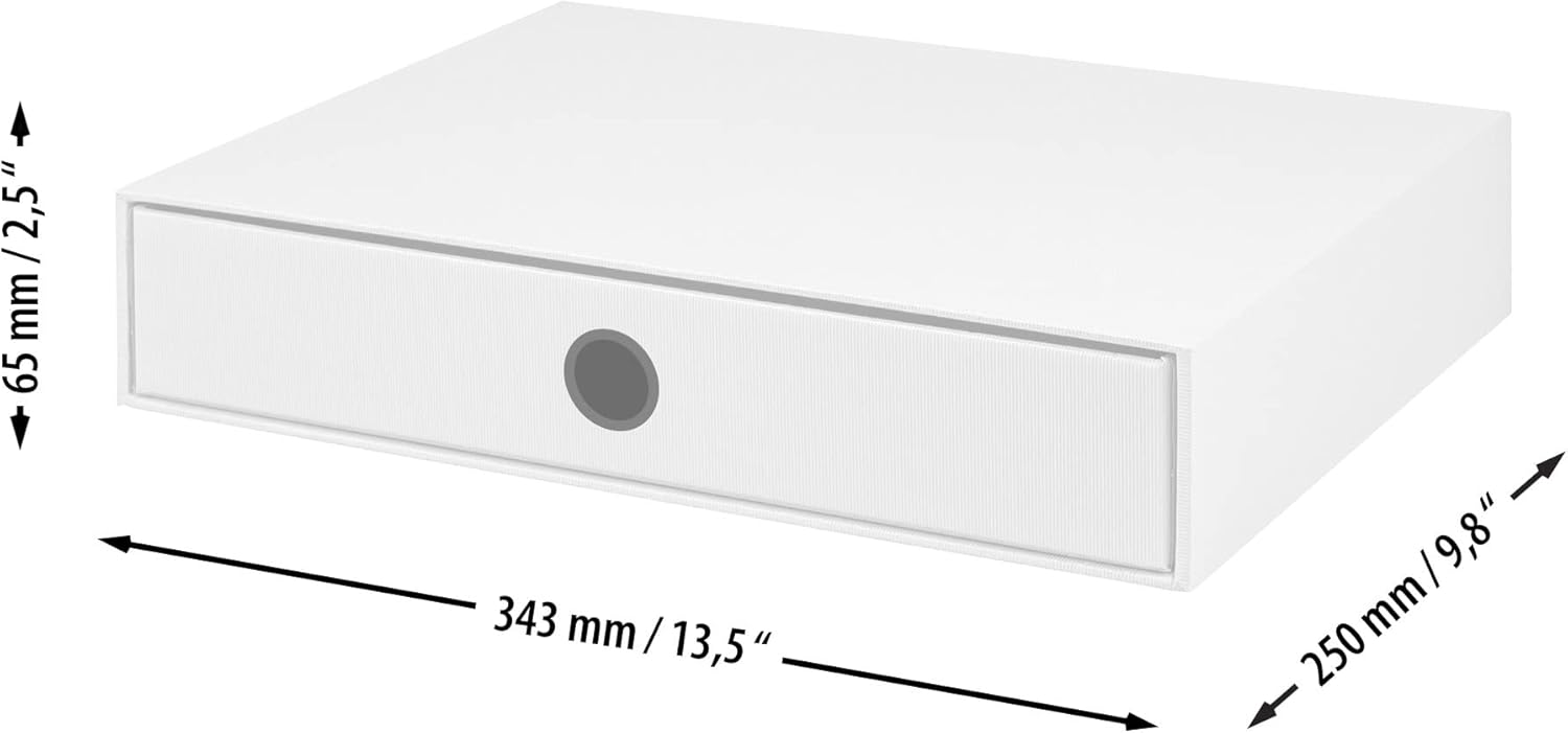 Thumbnail 1 de Rössler SOHO 1er Schubladenbox aus Papier – Schubladenbox 34 × 25 × 7 cm, Grün/Opal
