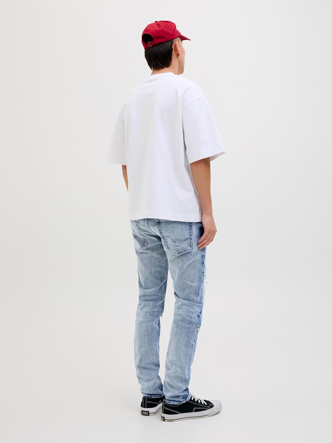 Detalle 2 de JACK & JONES Jjiglenn Jjoriginal CB 152 Uomo – Jeans slim fit