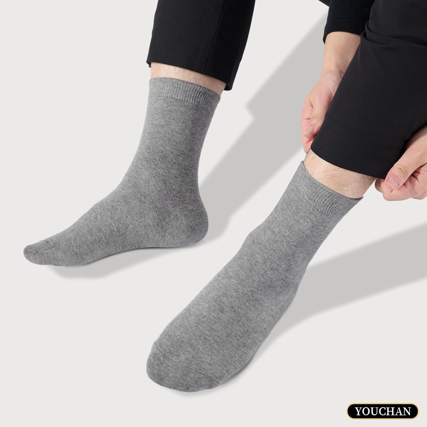Thumbnail 4 de YOUCHAN Business Socken 10 Paar für Herren