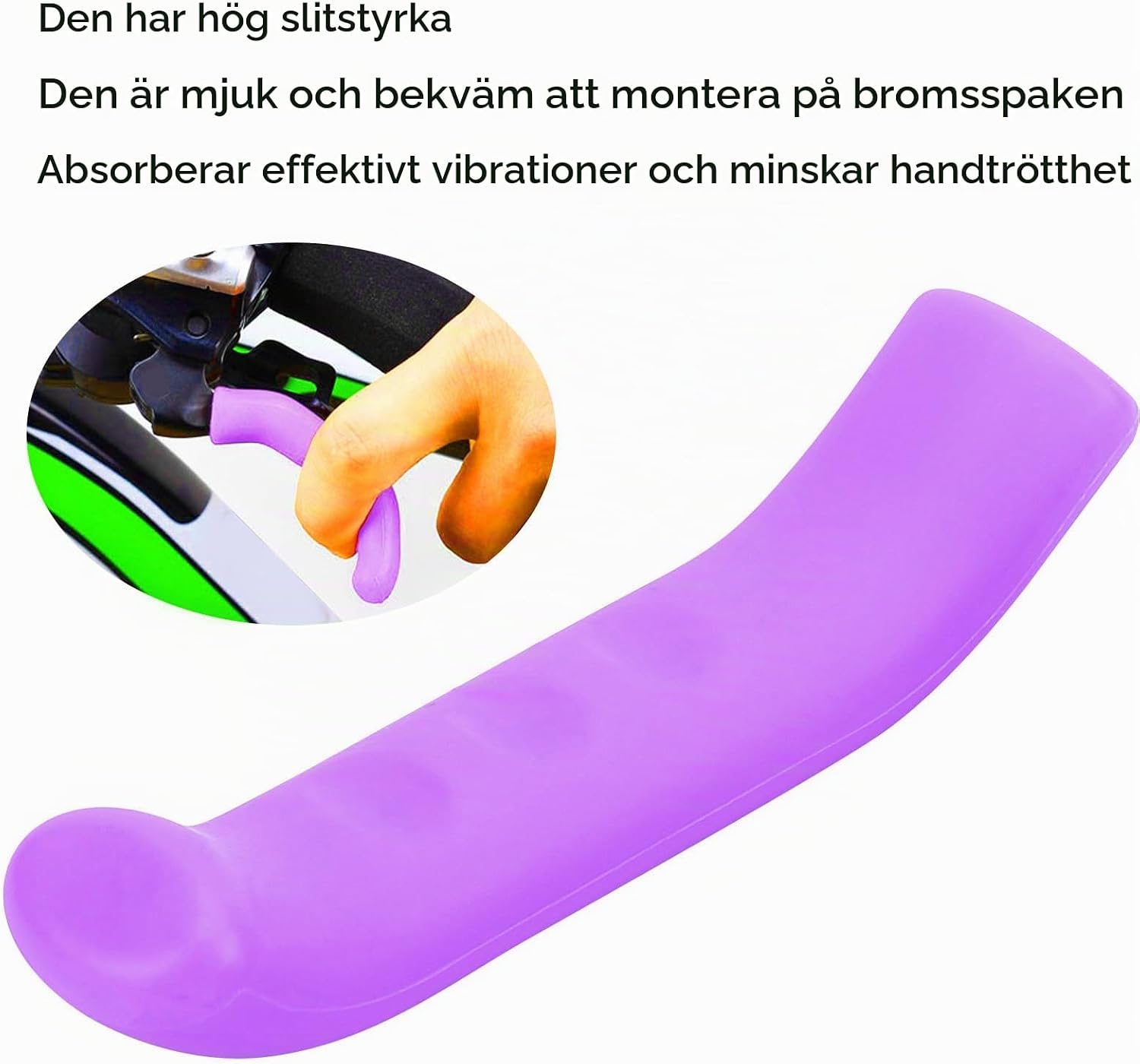 Thumbnail 3 de SUNGOOYUE silikonöverdrag till cykelbromshandtag, 1 par, lila