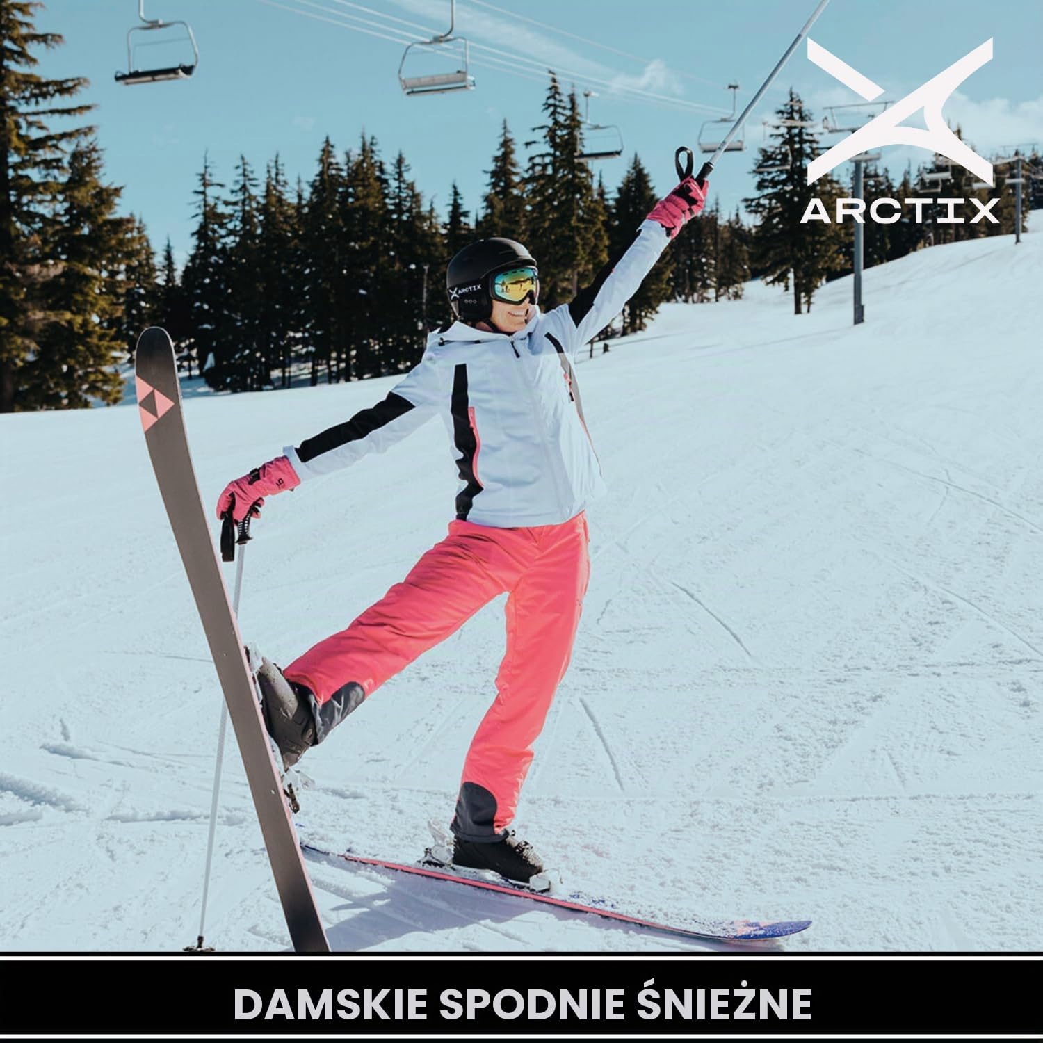 Thumbnail 3 de ARCTIX damskie spodnie śniegowe, ocieplenie 85 g i powłoka 3000 mm